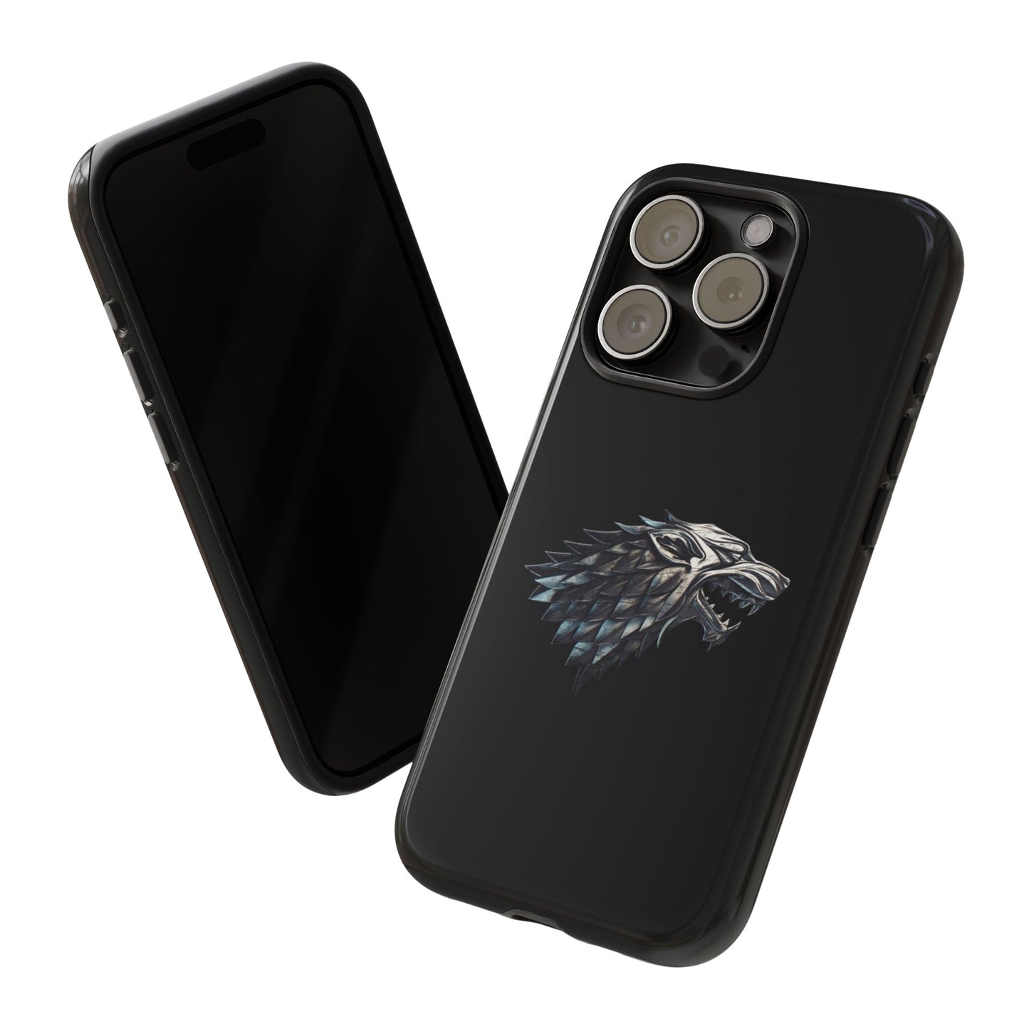 Game of Thrones Wolf Phone Case, Durable iPhone Cover, Tough Cases for Fans, Gift for Geeks, Cool Accessories, Custom Phone Cases