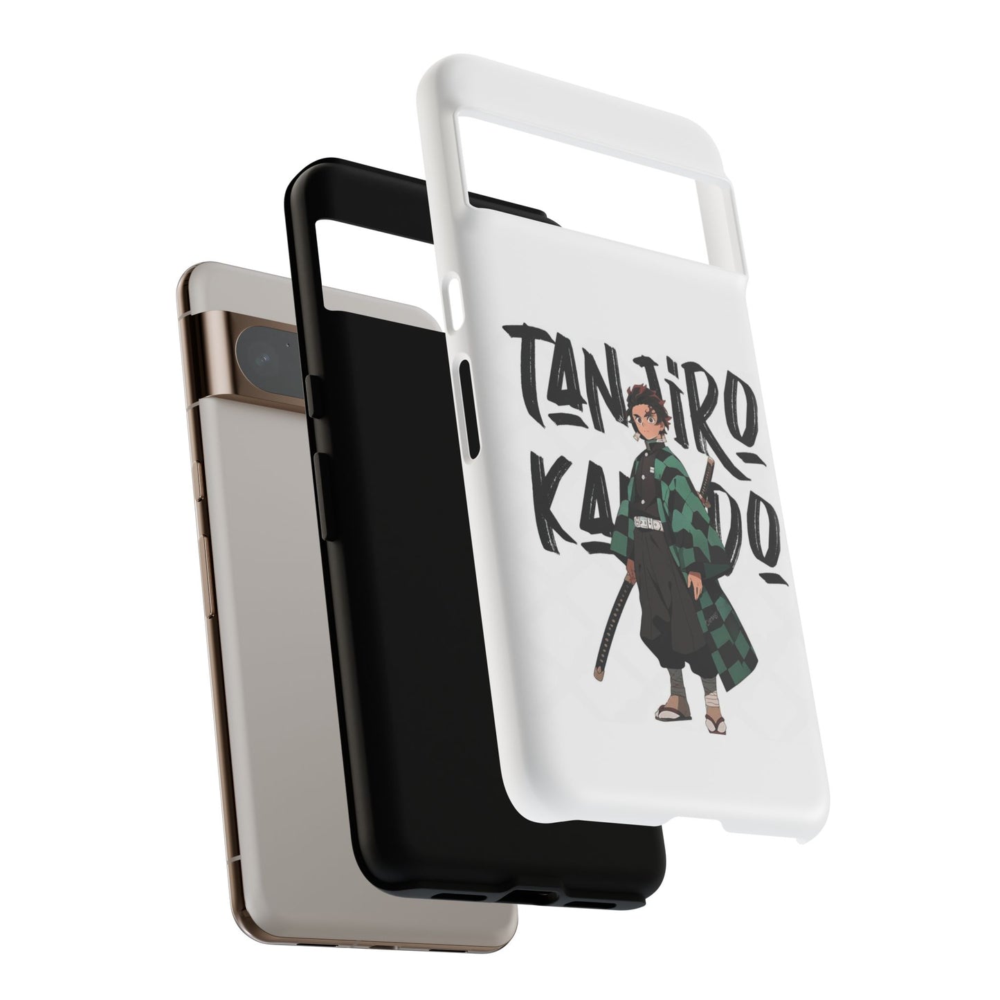 Demon Slayer Phone Case featuring Tanjiro Kamado | Tough Cases, Anime Phone Cover, Unique Gift for Fans, Mobile Accessory, Geeky Merchandise