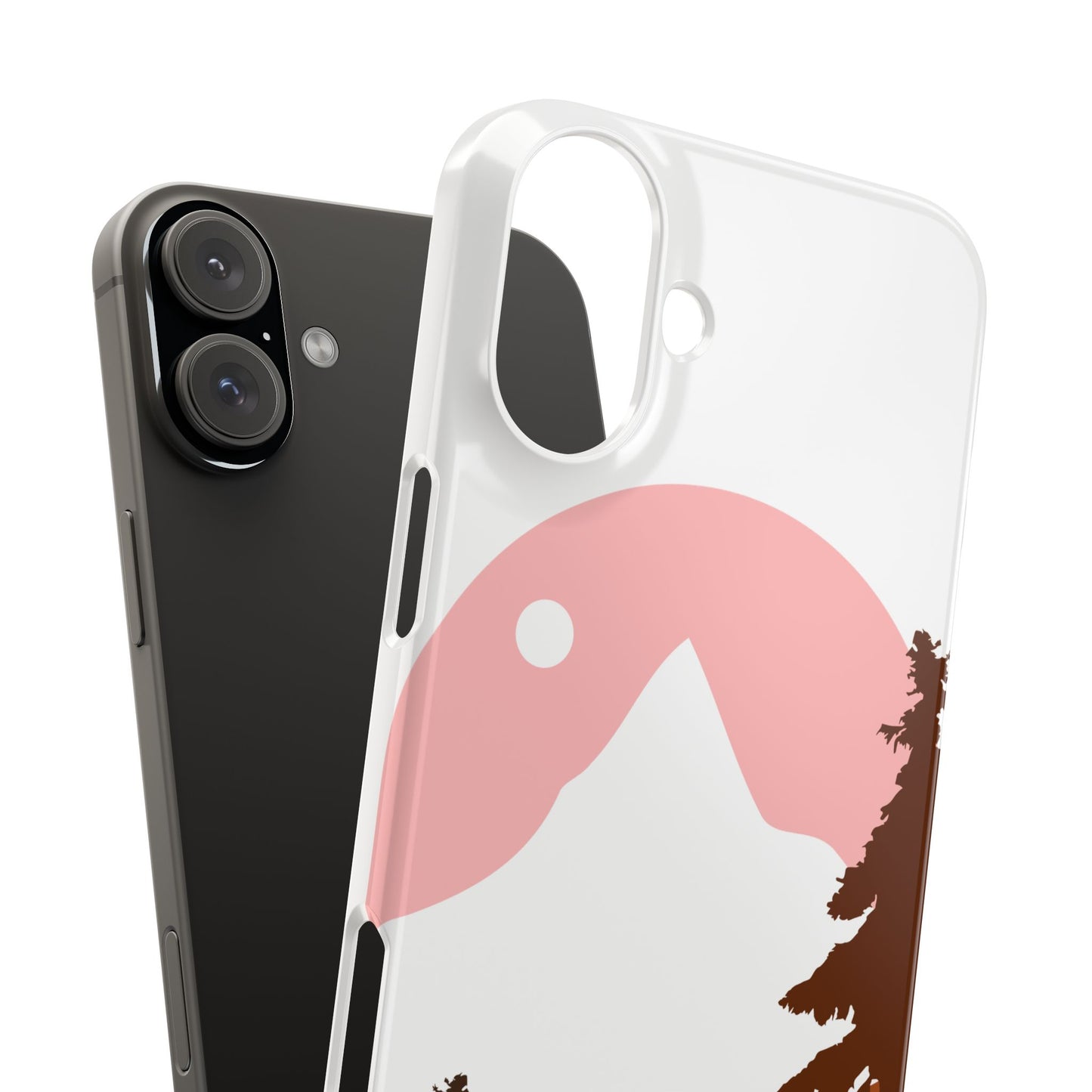 Stylish Mountain Landscape Slim Phone Case, Nature Lover Gift, Aesthetic Phone Cover, Adventure Travel Accessory, Minimalist Design [...]