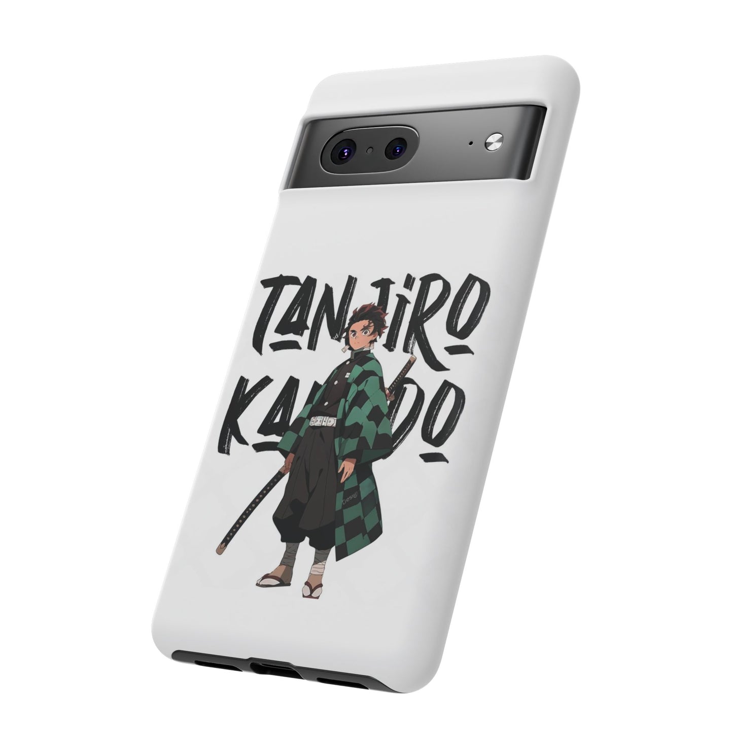 Demon Slayer Phone Case featuring Tanjiro Kamado | Tough Cases, Anime Phone Cover, Unique Gift for Fans, Mobile Accessory, Geeky Merchandise