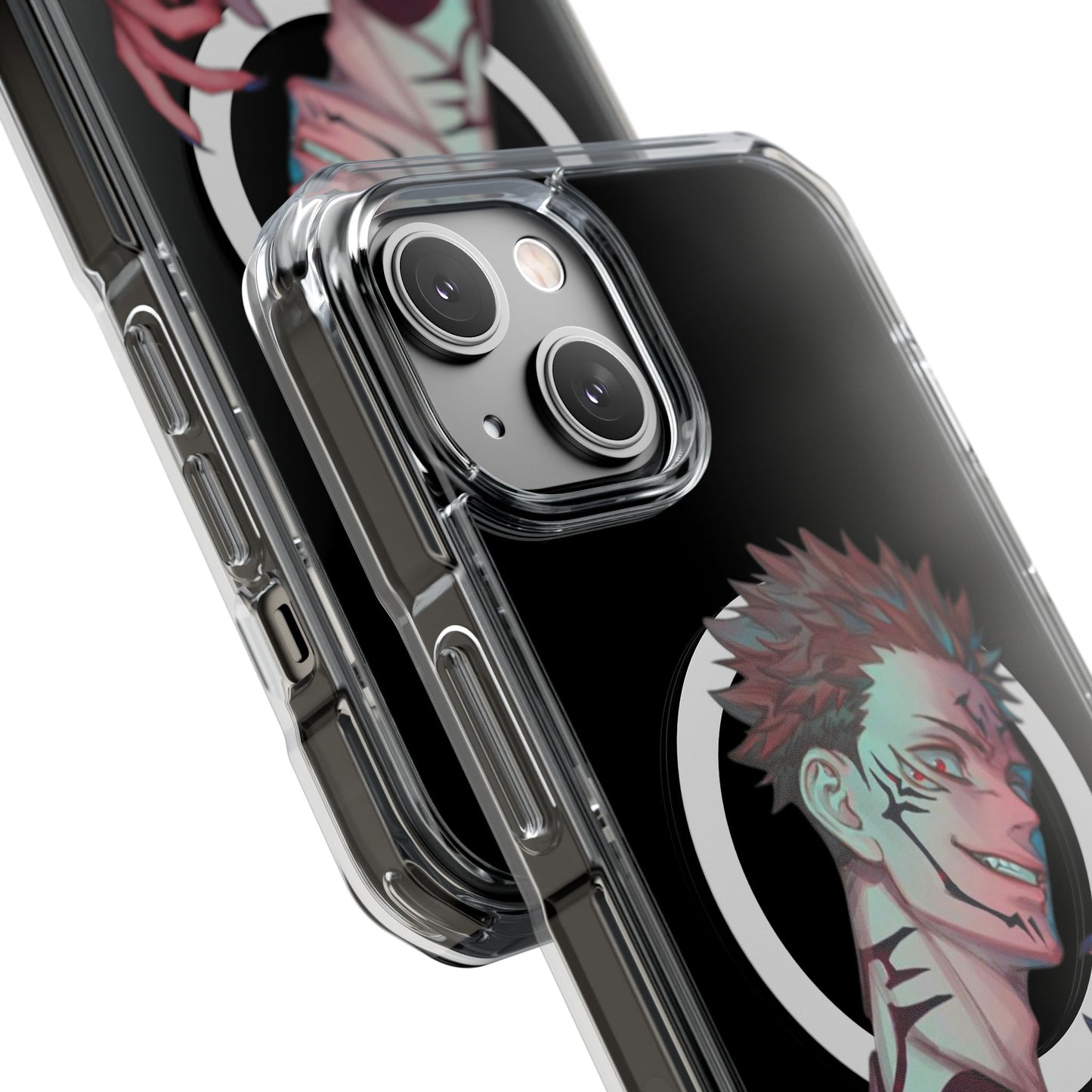 Vibrant Character Phone Case - A Unique Magnetic Clear Impact Case for Anime Lovers, Lightweight Protection, Gift for Friends, Stylish [...]