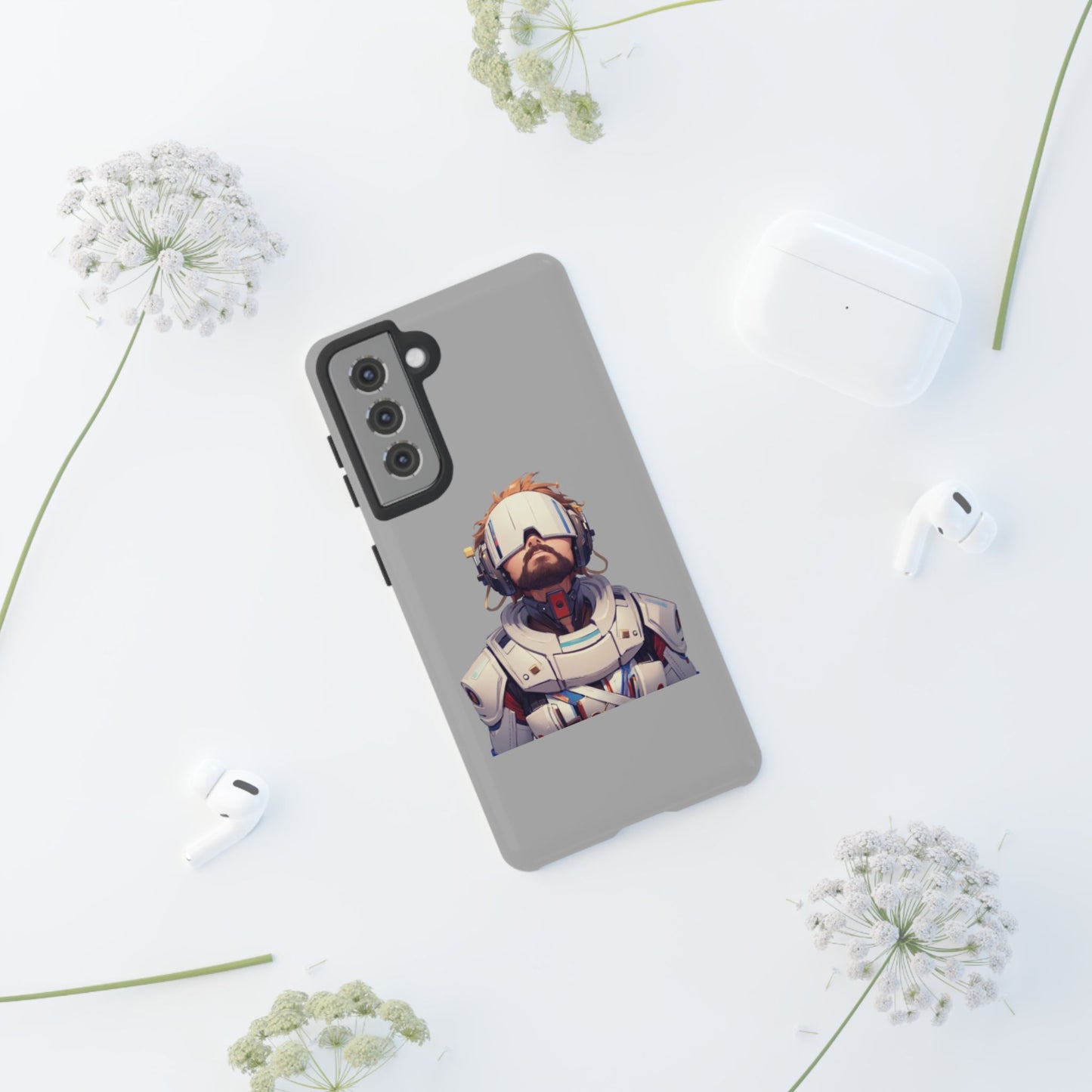Futuristic Phone Case, Cool Tech Accessory for Gamers, Unique Gift for Tech Lovers, Functional Design, Stylish Protection