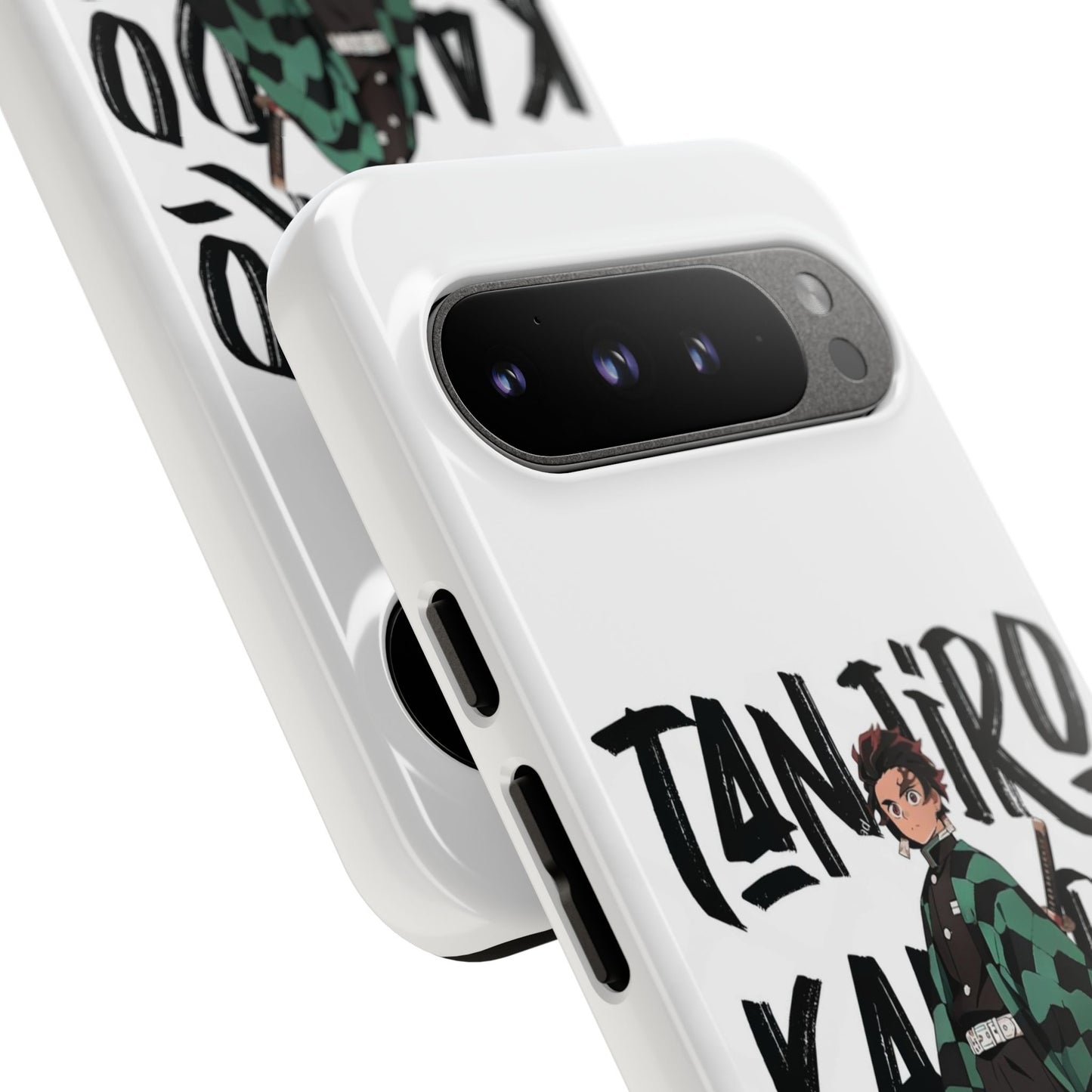 Demon Slayer Phone Case featuring Tanjiro Kamado | Tough Cases, Anime Phone Cover, Unique Gift for Fans, Mobile Accessory, Geeky Merchandise