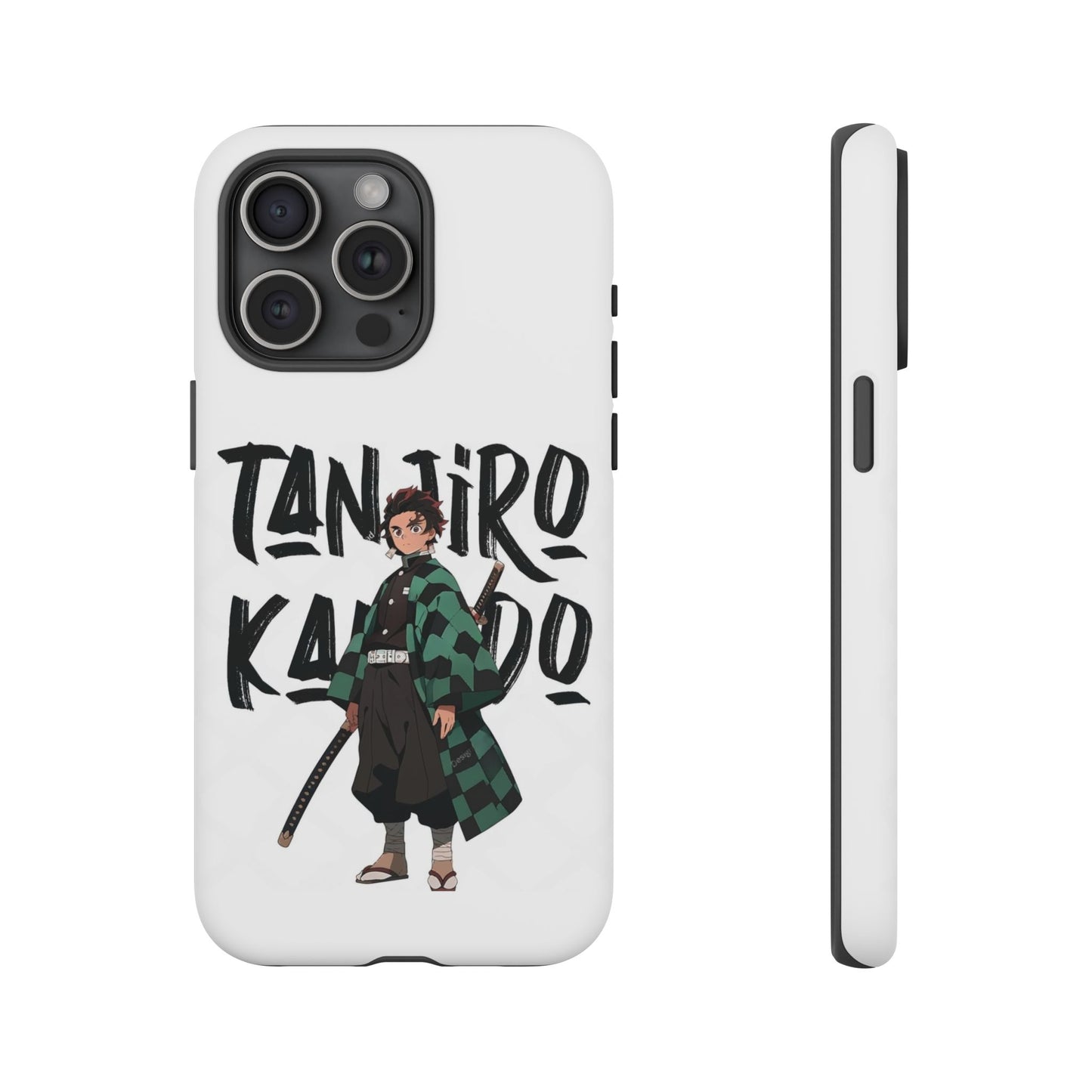 Demon Slayer Phone Case featuring Tanjiro Kamado | Tough Cases, Anime Phone Cover, Unique Gift for Fans, Mobile Accessory, Geeky Merchandise