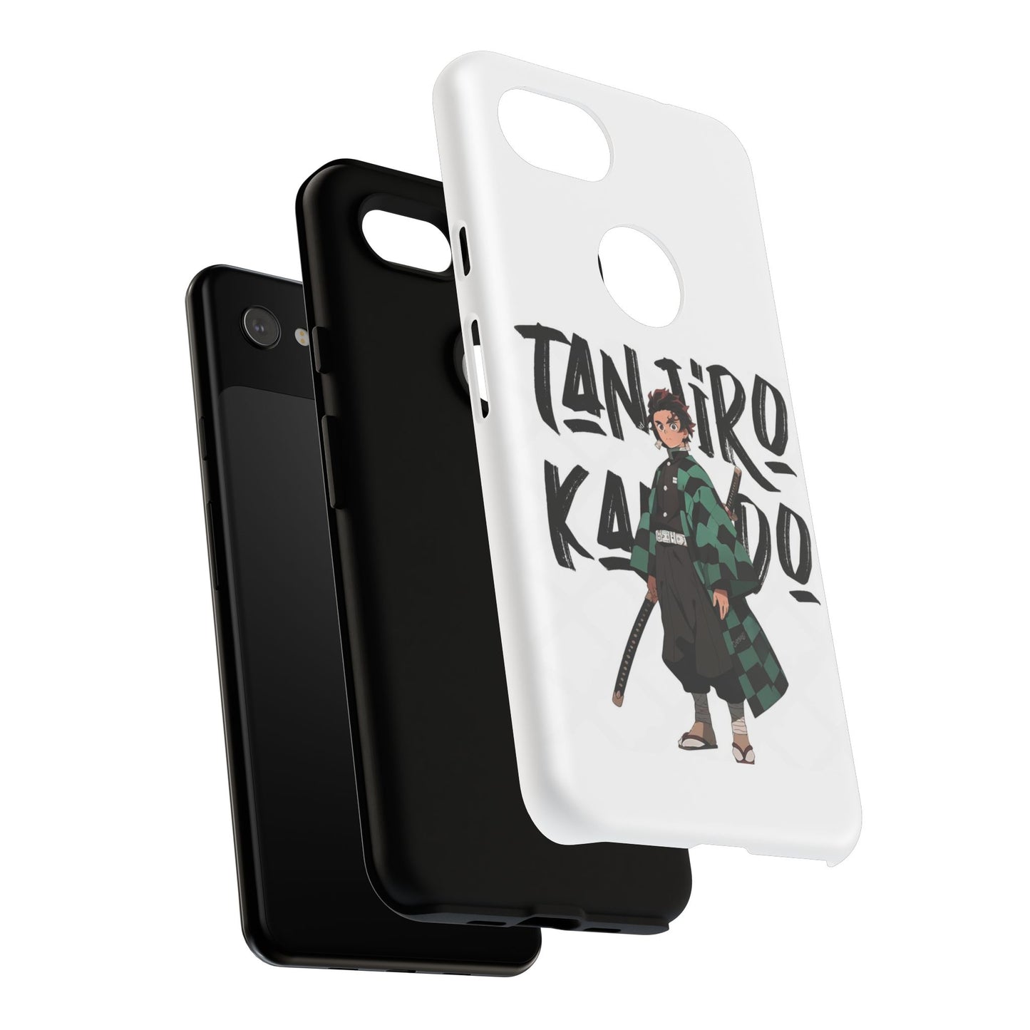 Demon Slayer Phone Case featuring Tanjiro Kamado | Tough Cases, Anime Phone Cover, Unique Gift for Fans, Mobile Accessory, Geeky Merchandise