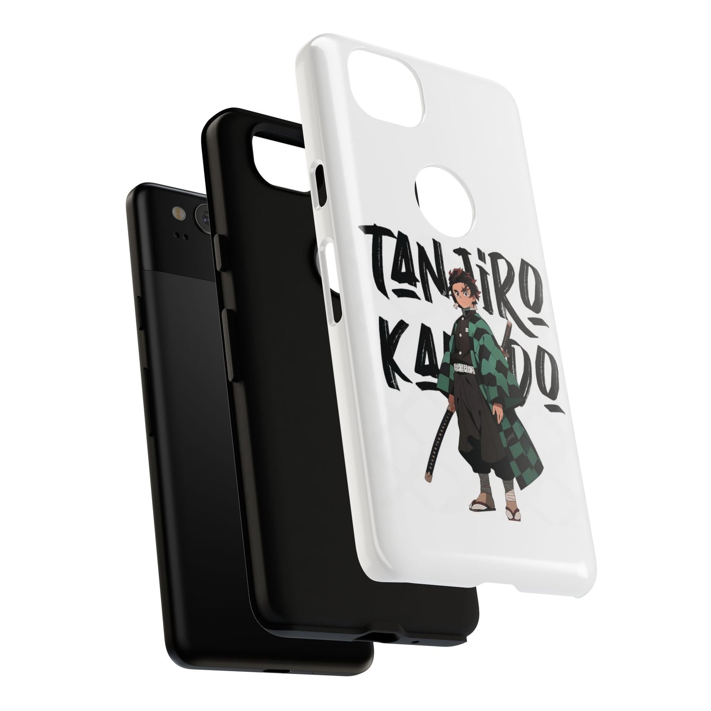 Demon Slayer Phone Case featuring Tanjiro Kamado | Tough Cases, Anime Phone Cover, Unique Gift for Fans, Mobile Accessory, Geeky Merchandise