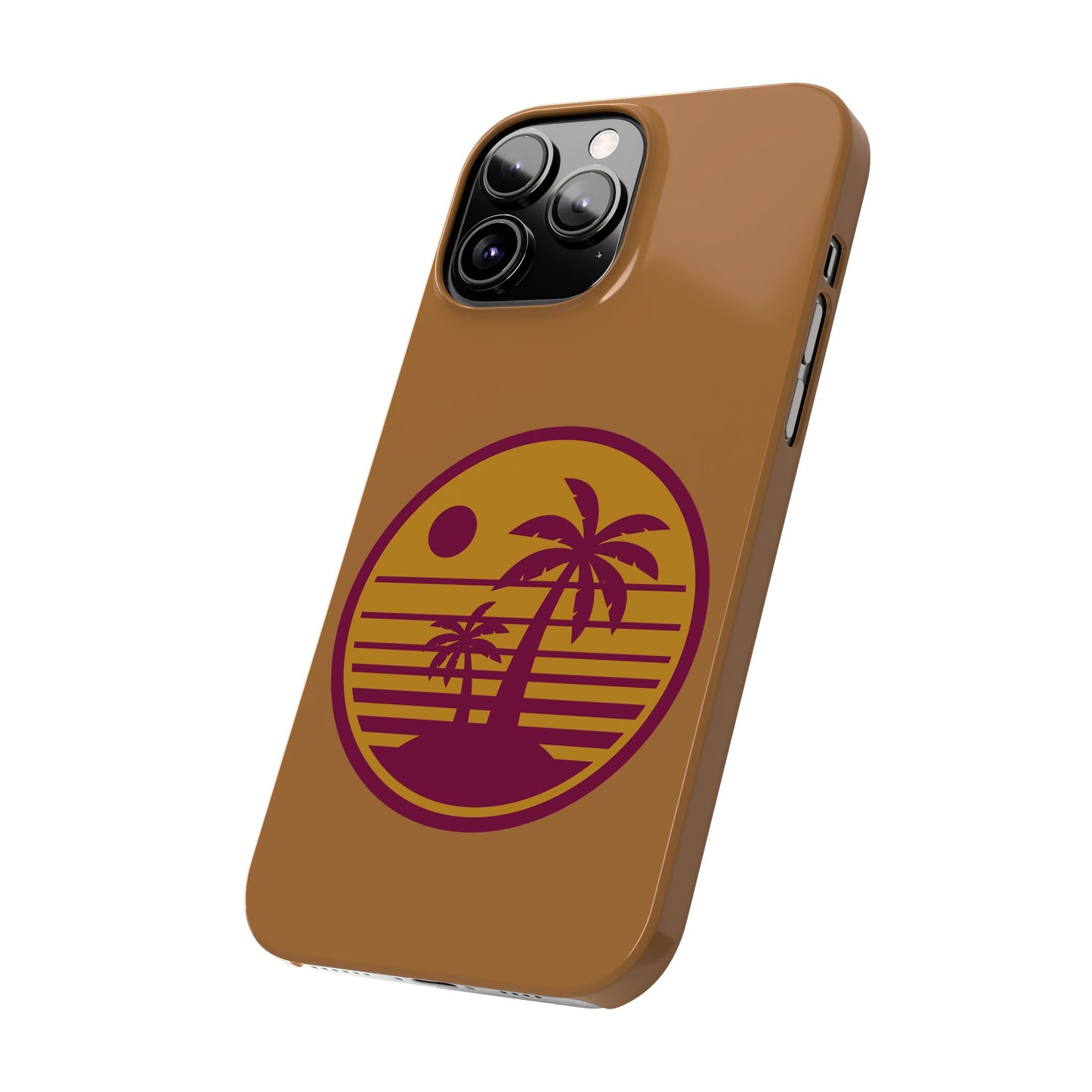 Retro Sunset Palm Tree Slim Phone Case, Summer Vibes, Beach Lover Gift, Tropical Phone Accessory, Perfect for Vacations, Travel and [...]