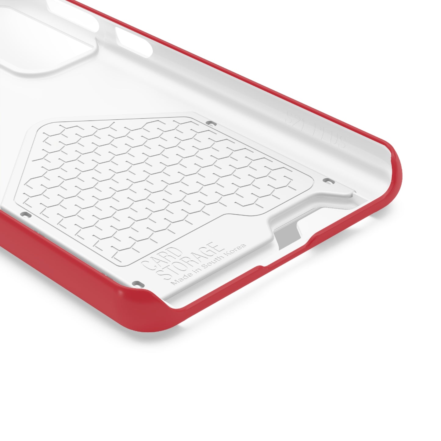 Red Star Phone Case with Card Holder, Gift for Flag Lovers, Stylish Accessory for Everyday Use, Perfect for Travel, Birthday Gift