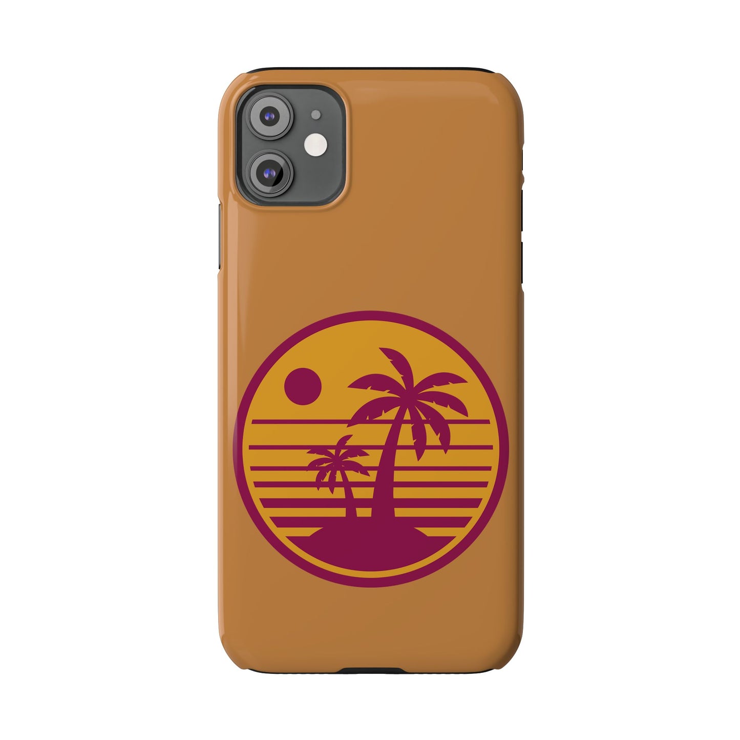 Retro Sunset Palm Tree Slim Phone Case, Summer Vibes, Beach Lover Gift, Tropical Phone Accessory, Perfect for Vacations, Travel and [...]