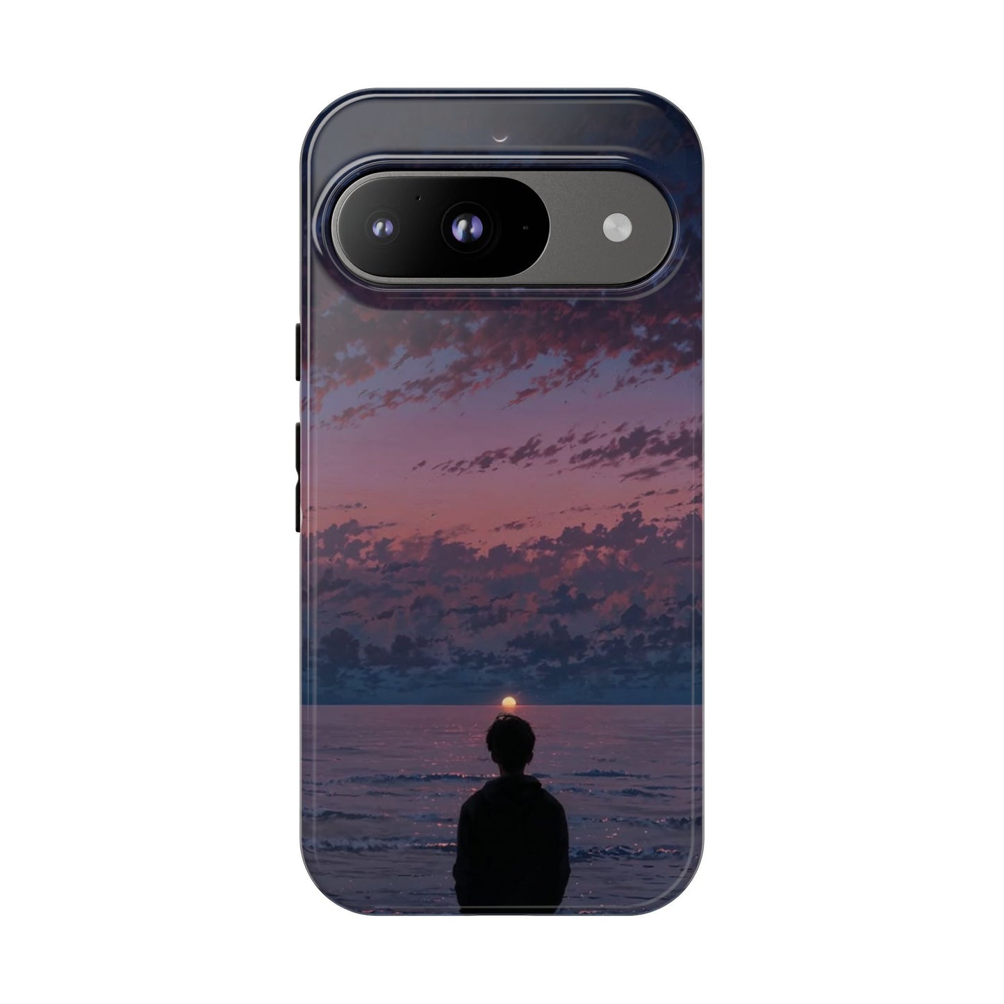 Sunset Ocean Phone Case, Tough Cases, Unique Cell Phone Cover, Artistic Phone Accessories, Gift for Her, Nature Inspired Case