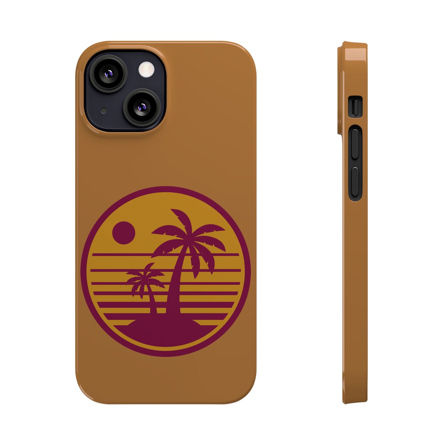 Retro Sunset Palm Tree Slim Phone Case, Summer Vibes, Beach Lover Gift, Tropical Phone Accessory, Perfect for Vacations, Travel and [...]