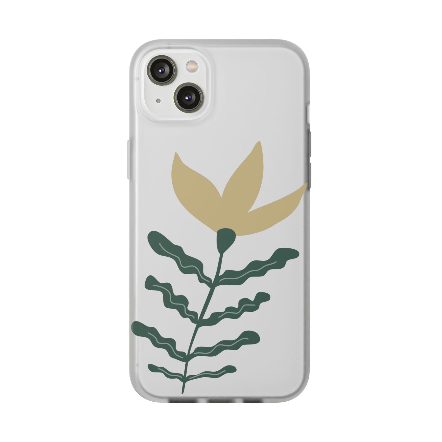 Stylish Floral Flexi Cases, Phone Accessories, Gift Idea, Protective Case, Trendy Phone Cover, Spring Vibes