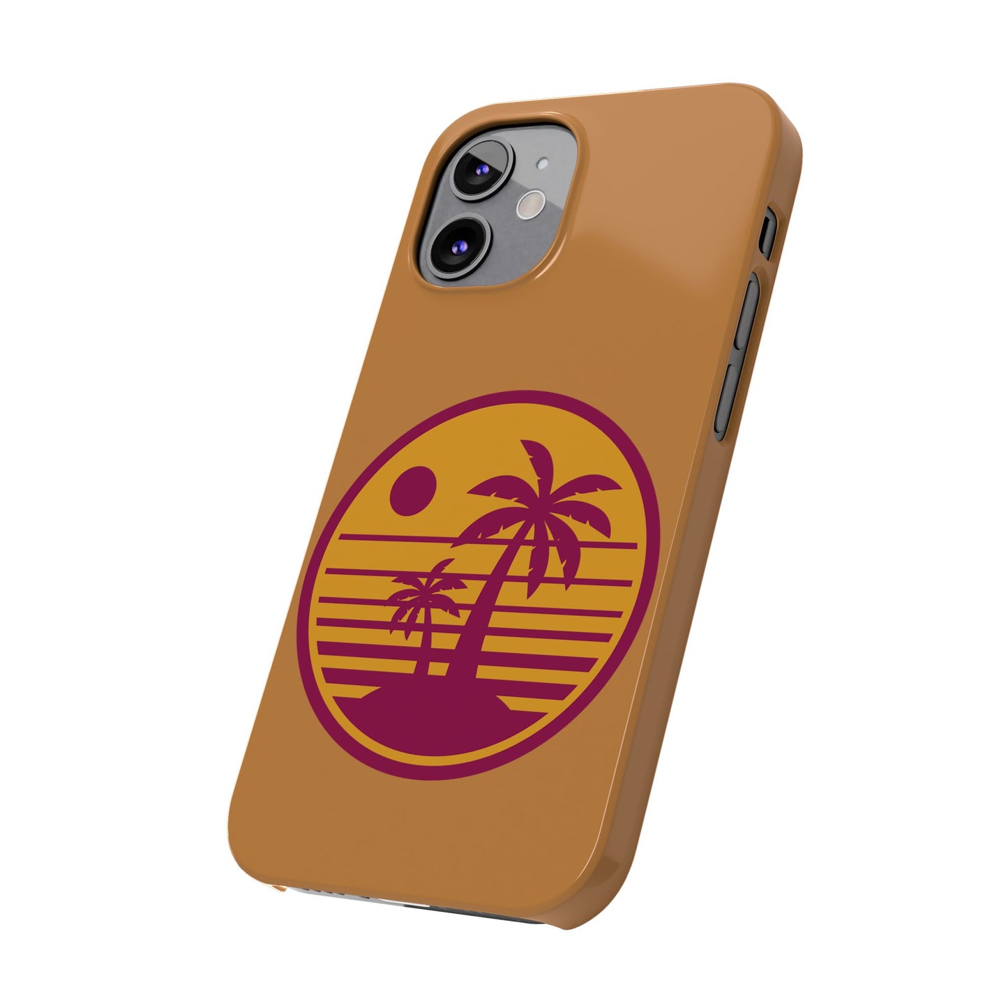 Retro Sunset Palm Tree Slim Phone Case, Summer Vibes, Beach Lover Gift, Tropical Phone Accessory, Perfect for Vacations, Travel and [...]