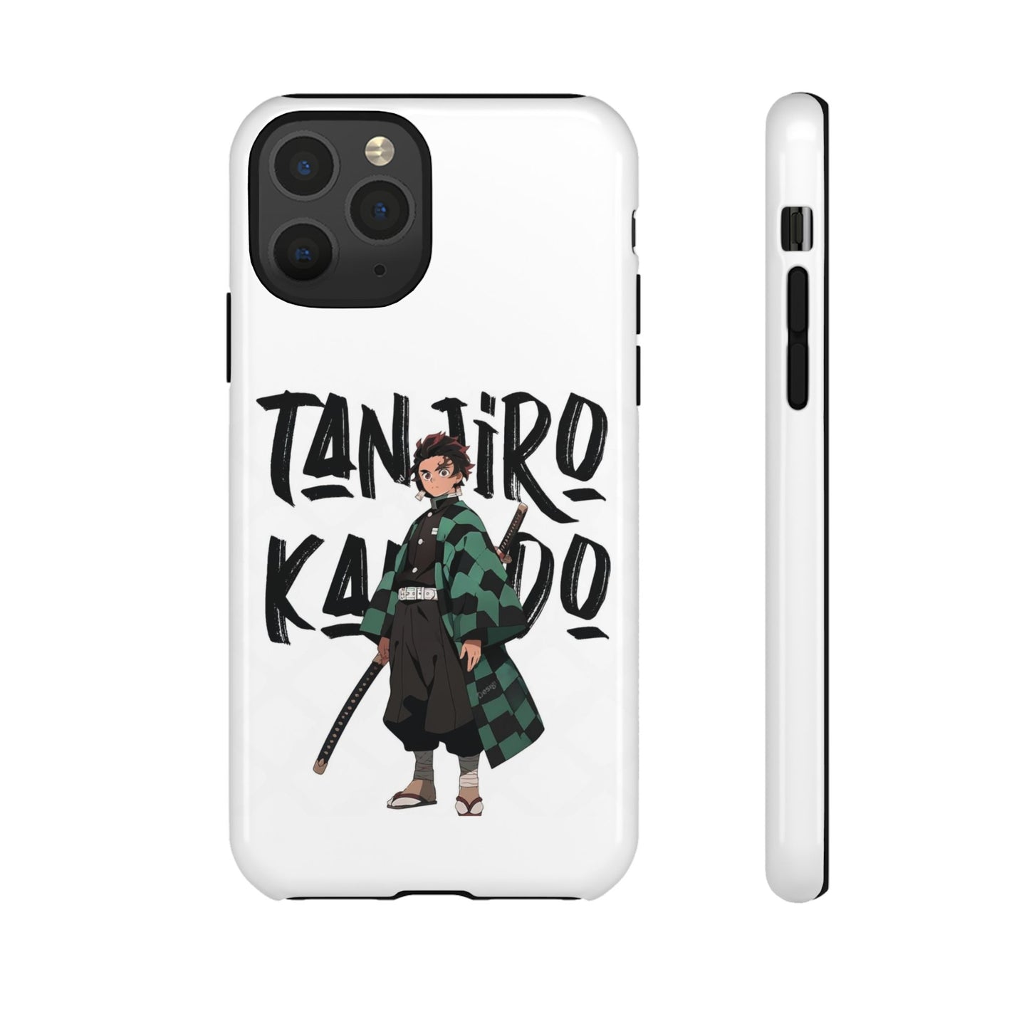 Demon Slayer Phone Case featuring Tanjiro Kamado | Tough Cases, Anime Phone Cover, Unique Gift for Fans, Mobile Accessory, Geeky Merchandise