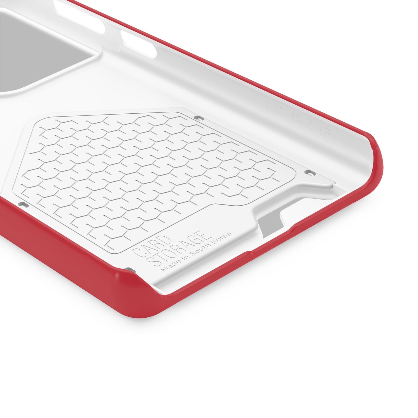 Red Star Phone Case with Card Holder, Gift for Flag Lovers, Stylish Accessory for Everyday Use, Perfect for Travel, Birthday Gift
