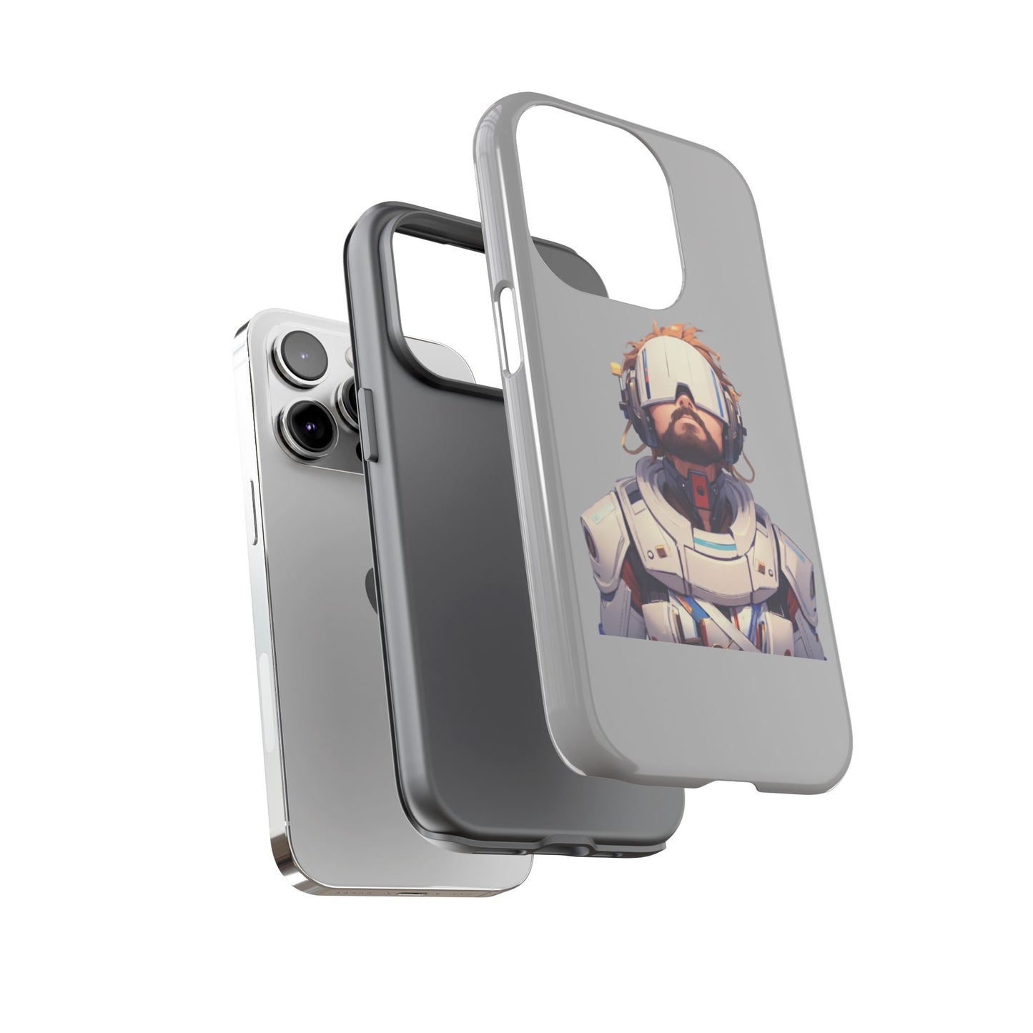 Futuristic Phone Case, Cool Tech Accessory for Gamers, Unique Gift for Tech Lovers, Functional Design, Stylish Protection