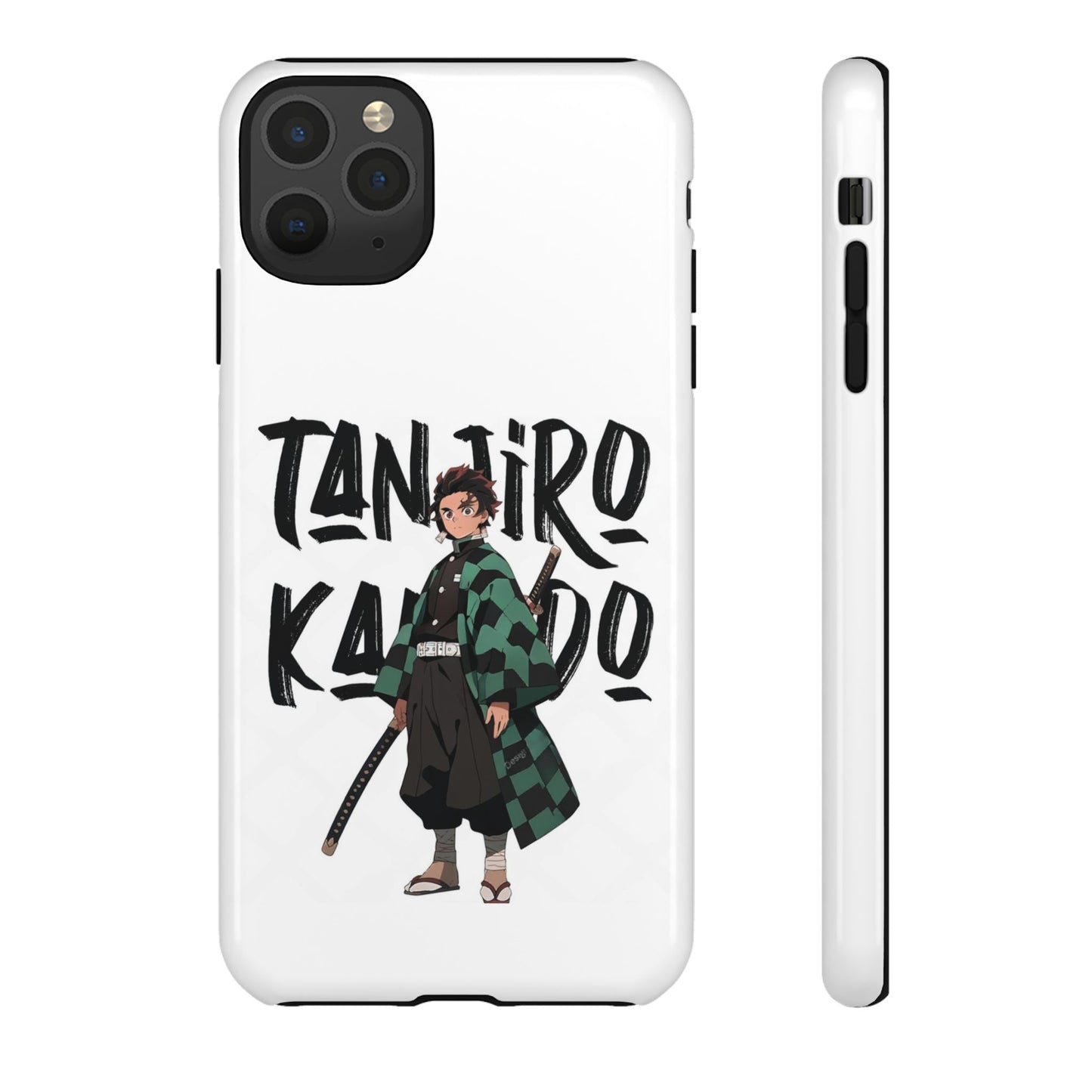 Demon Slayer Phone Case featuring Tanjiro Kamado | Tough Cases, Anime Phone Cover, Unique Gift for Fans, Mobile Accessory, Geeky Merchandise