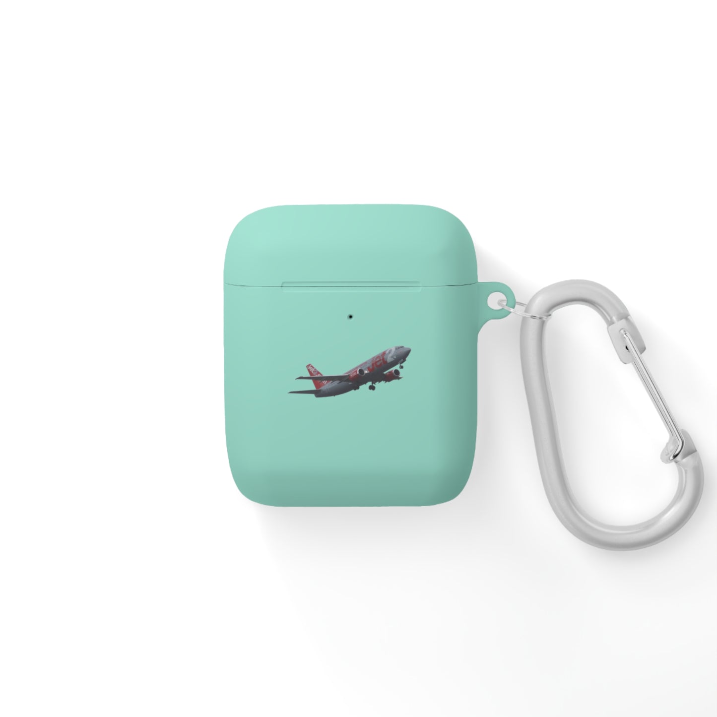 AirPods Case Cover, Travel Accessory, Gift for Music Lovers, AirPods Pro Holder, Airplane Design, Everyday Use