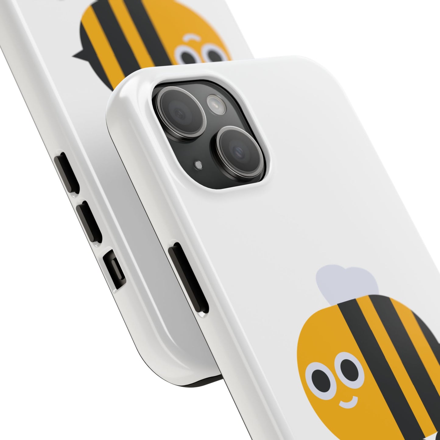 Bee Cool Tough Phone Case, Funny Phone Cover, Bee Lover Gift, Durable Phone Protector, Unique Bee Design