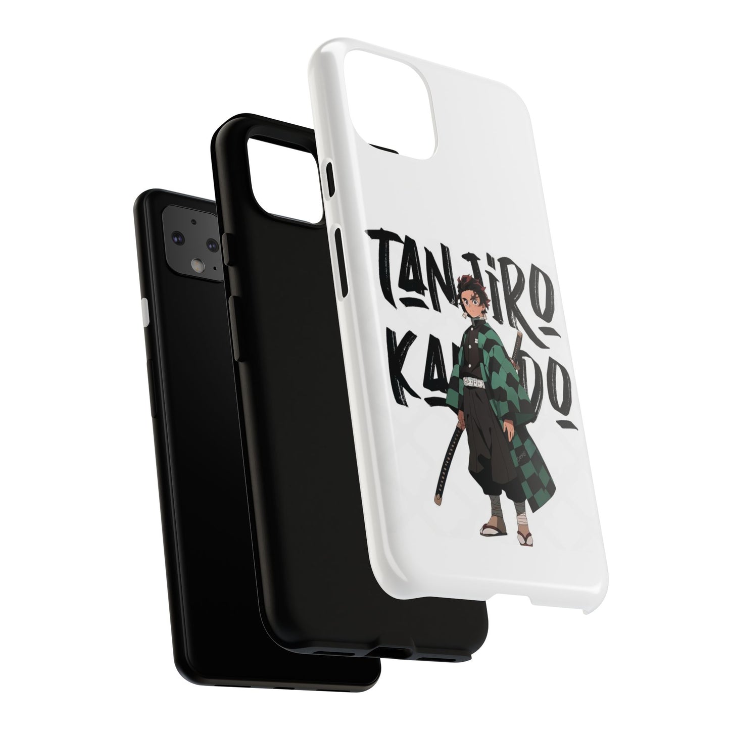 Demon Slayer Phone Case featuring Tanjiro Kamado | Tough Cases, Anime Phone Cover, Unique Gift for Fans, Mobile Accessory, Geeky Merchandise