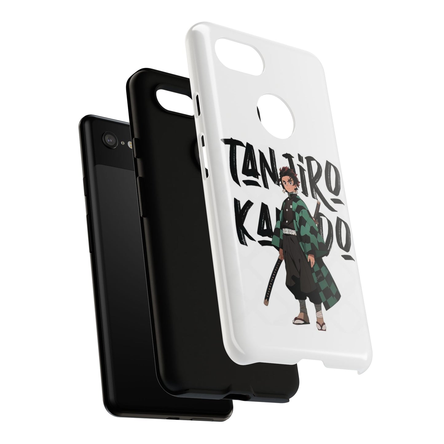 Demon Slayer Phone Case featuring Tanjiro Kamado | Tough Cases, Anime Phone Cover, Unique Gift for Fans, Mobile Accessory, Geeky Merchandise