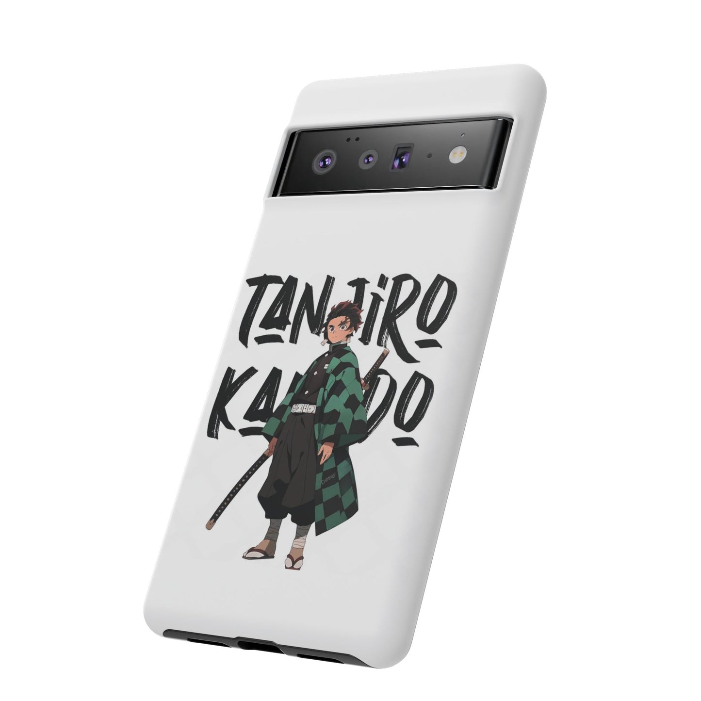 Demon Slayer Phone Case featuring Tanjiro Kamado | Tough Cases, Anime Phone Cover, Unique Gift for Fans, Mobile Accessory, Geeky Merchandise