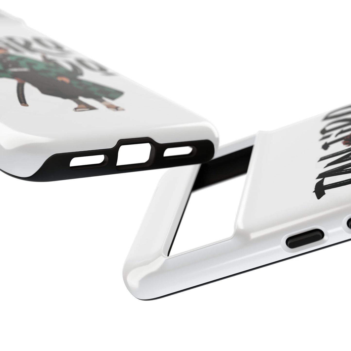 Demon Slayer Phone Case featuring Tanjiro Kamado | Tough Cases, Anime Phone Cover, Unique Gift for Fans, Mobile Accessory, Geeky Merchandise