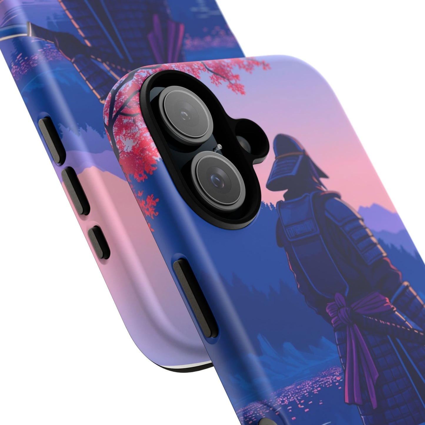 Samurai Phone Case, Tough Cases for Warriors, Stylish Mobile Cover, Unique Gifts for Him, Geeky Accessories, Japanese Art