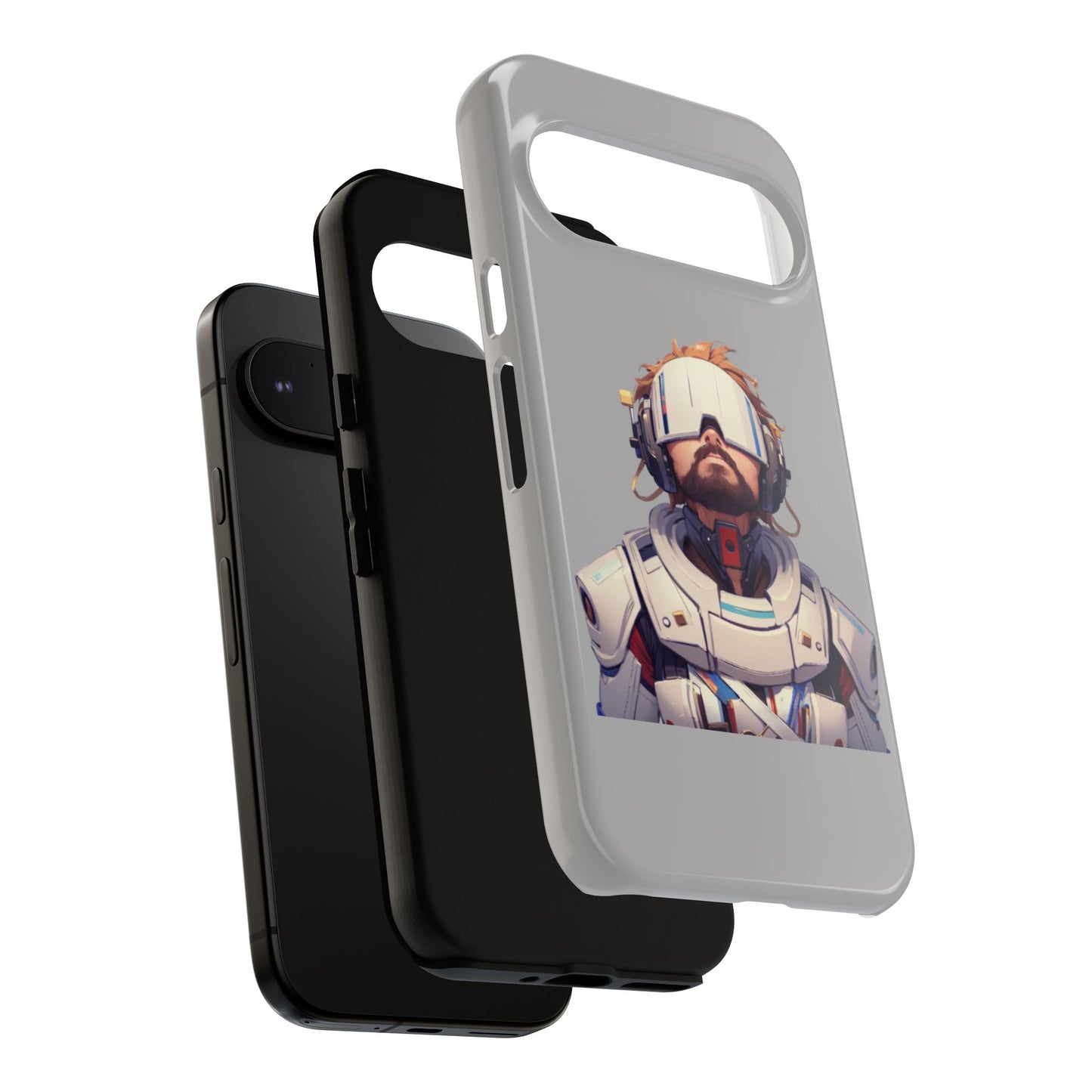 Futuristic Phone Case, Cool Tech Accessory for Gamers, Unique Gift for Tech Lovers, Functional Design, Stylish Protection