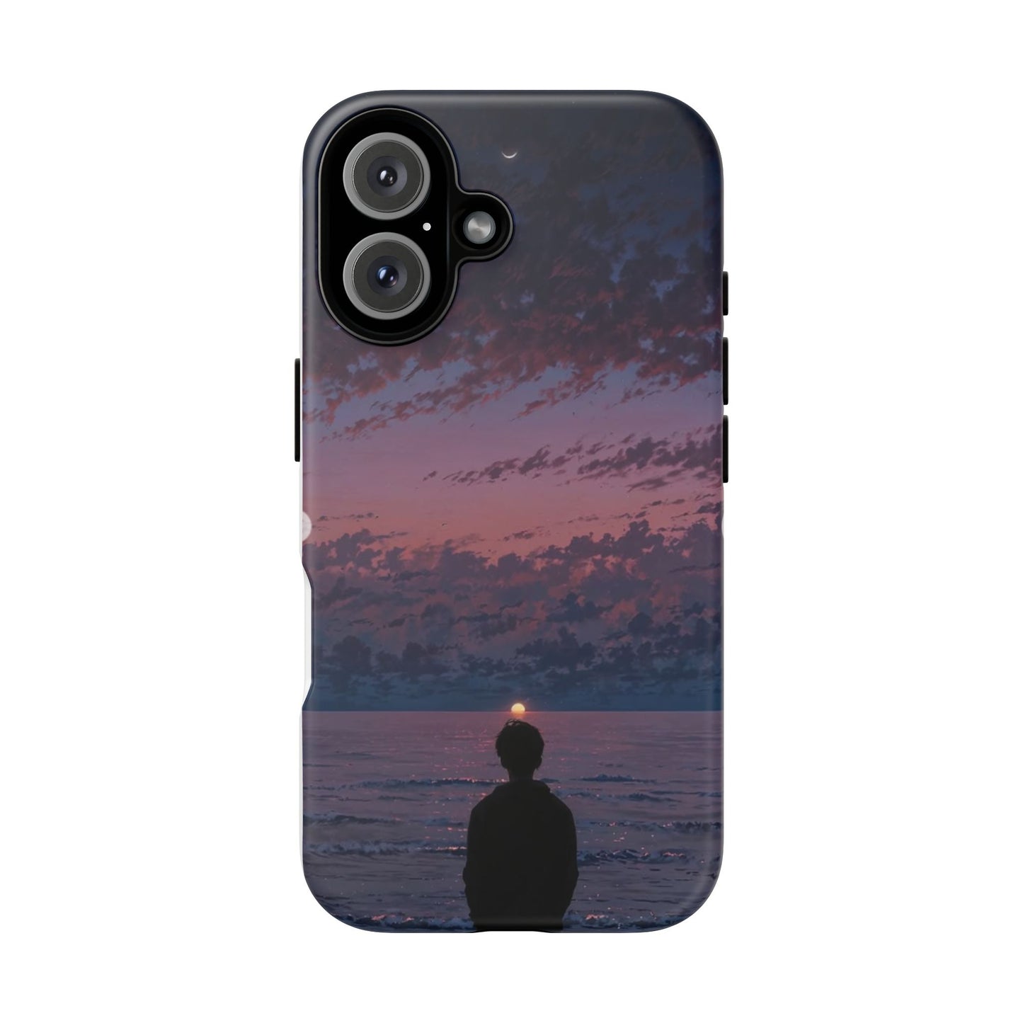 Sunset Ocean Phone Case, Tough Cases, Unique Cell Phone Cover, Artistic Phone Accessories, Gift for Her, Nature Inspired Case