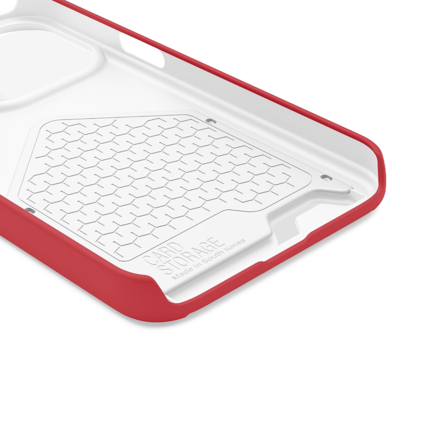 Red Star Phone Case with Card Holder, Gift for Flag Lovers, Stylish Accessory for Everyday Use, Perfect for Travel, Birthday Gift