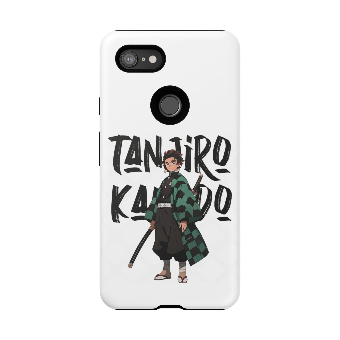 Demon Slayer Phone Case featuring Tanjiro Kamado | Tough Cases, Anime Phone Cover, Unique Gift for Fans, Mobile Accessory, Geeky Merchandise