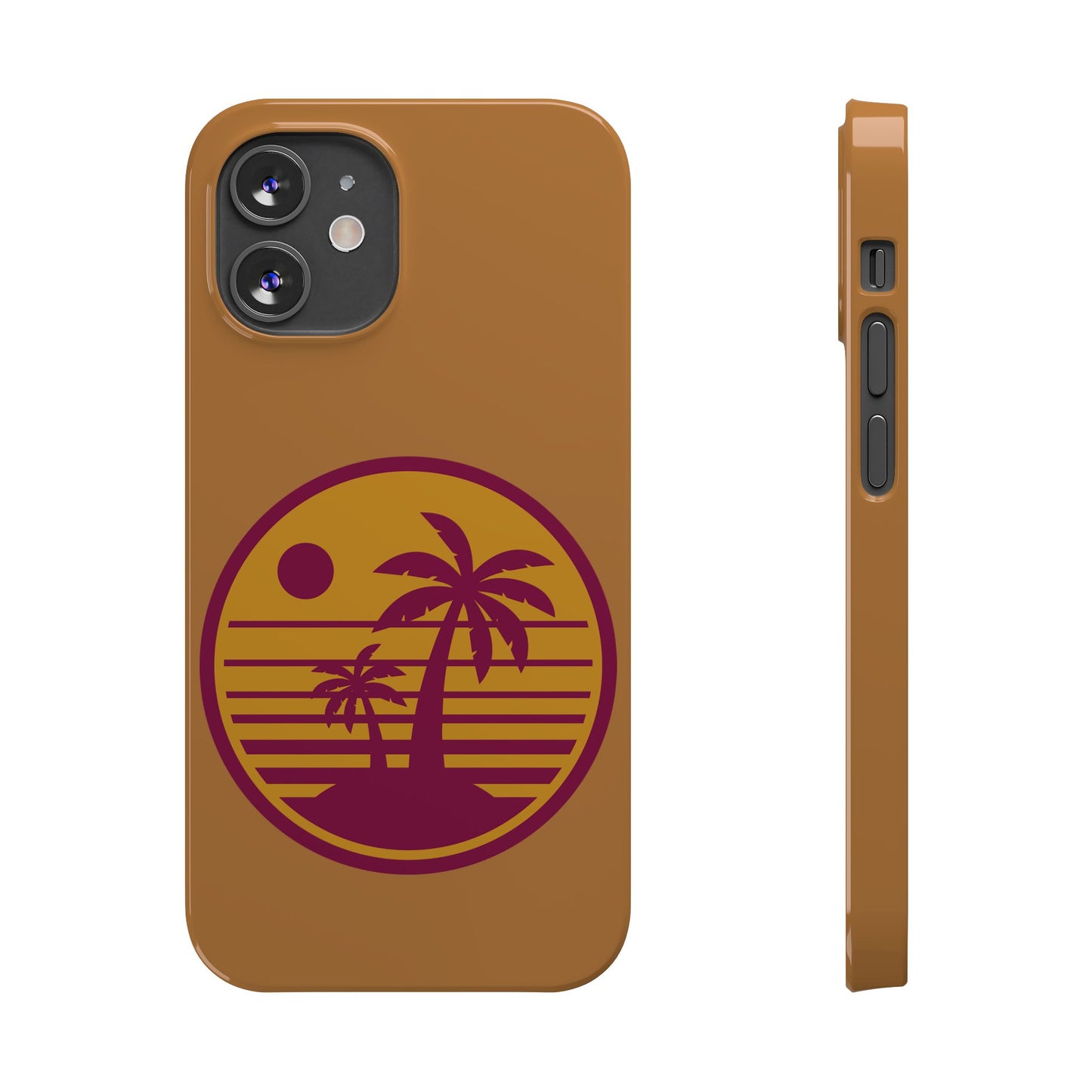 Retro Sunset Palm Tree Slim Phone Case, Summer Vibes, Beach Lover Gift, Tropical Phone Accessory, Perfect for Vacations, Travel and [...]