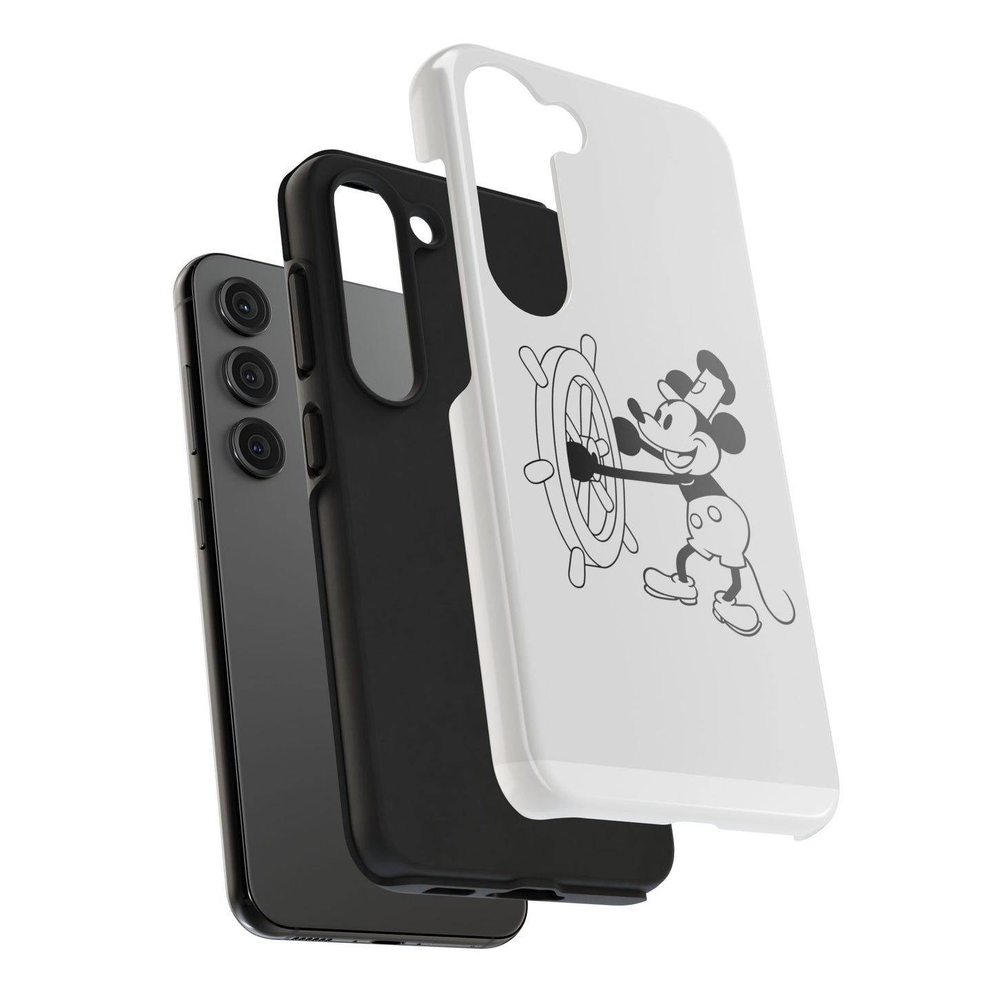 Mickey Mouse Tough Phone Case, Durable Disney Phone Cover, Cute Gift for Kids, Cartoon Phone Accessory, Fun Smartphone Protection