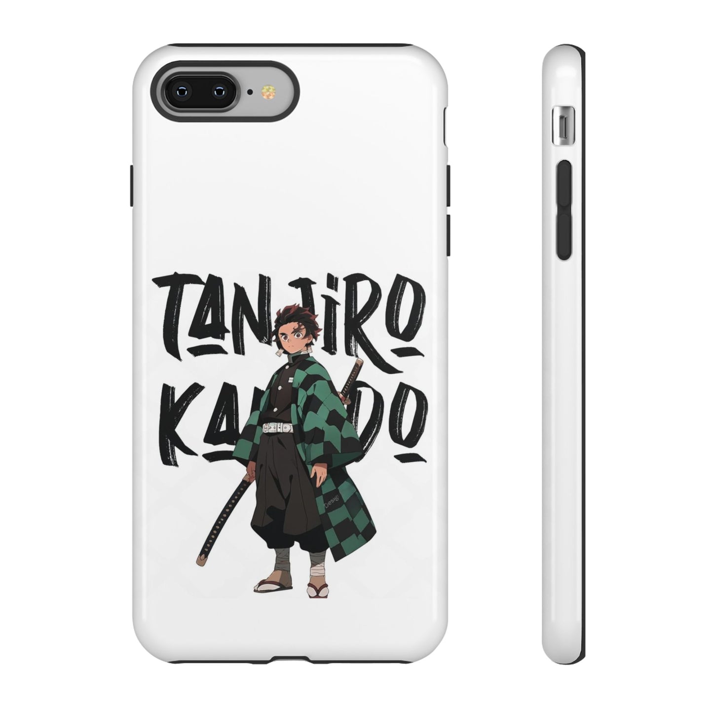 Demon Slayer Phone Case featuring Tanjiro Kamado | Tough Cases, Anime Phone Cover, Unique Gift for Fans, Mobile Accessory, Geeky Merchandise