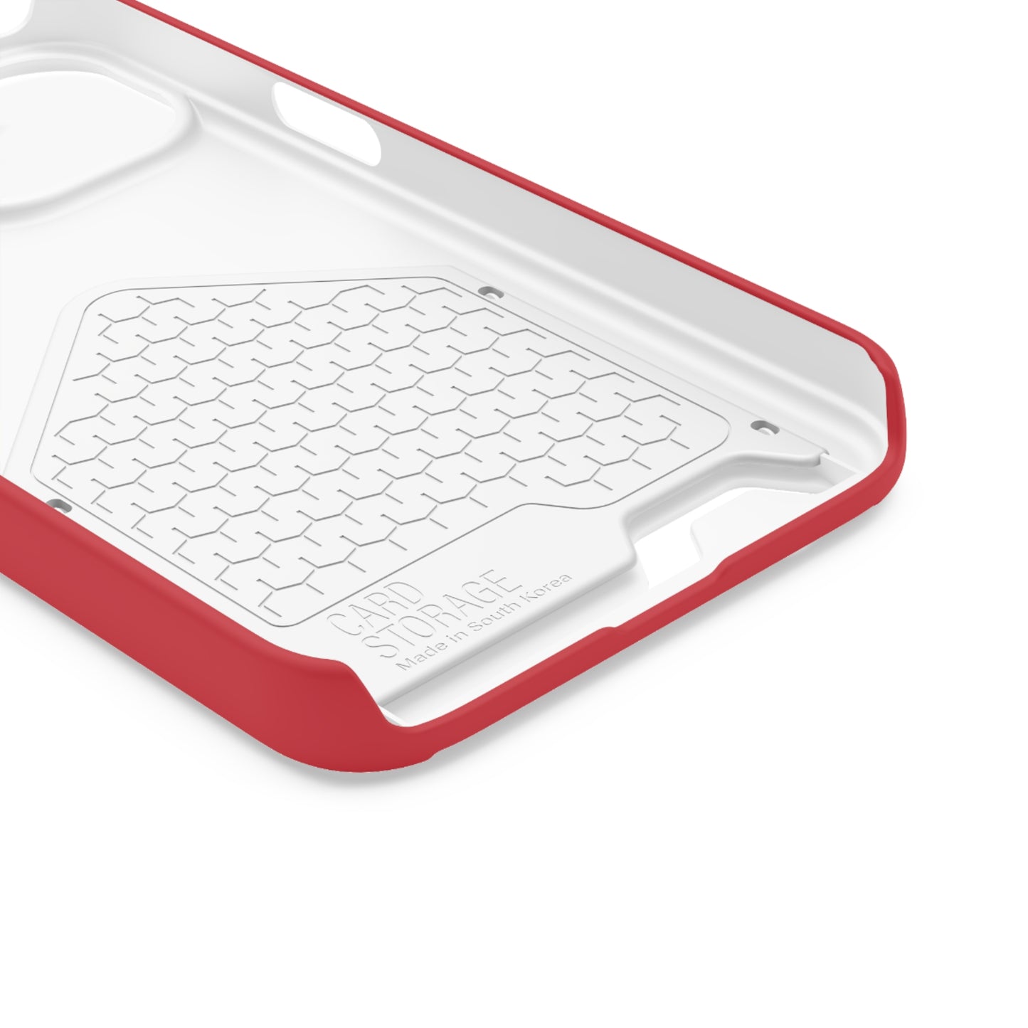 Red Star Phone Case with Card Holder, Gift for Flag Lovers, Stylish Accessory for Everyday Use, Perfect for Travel, Birthday Gift