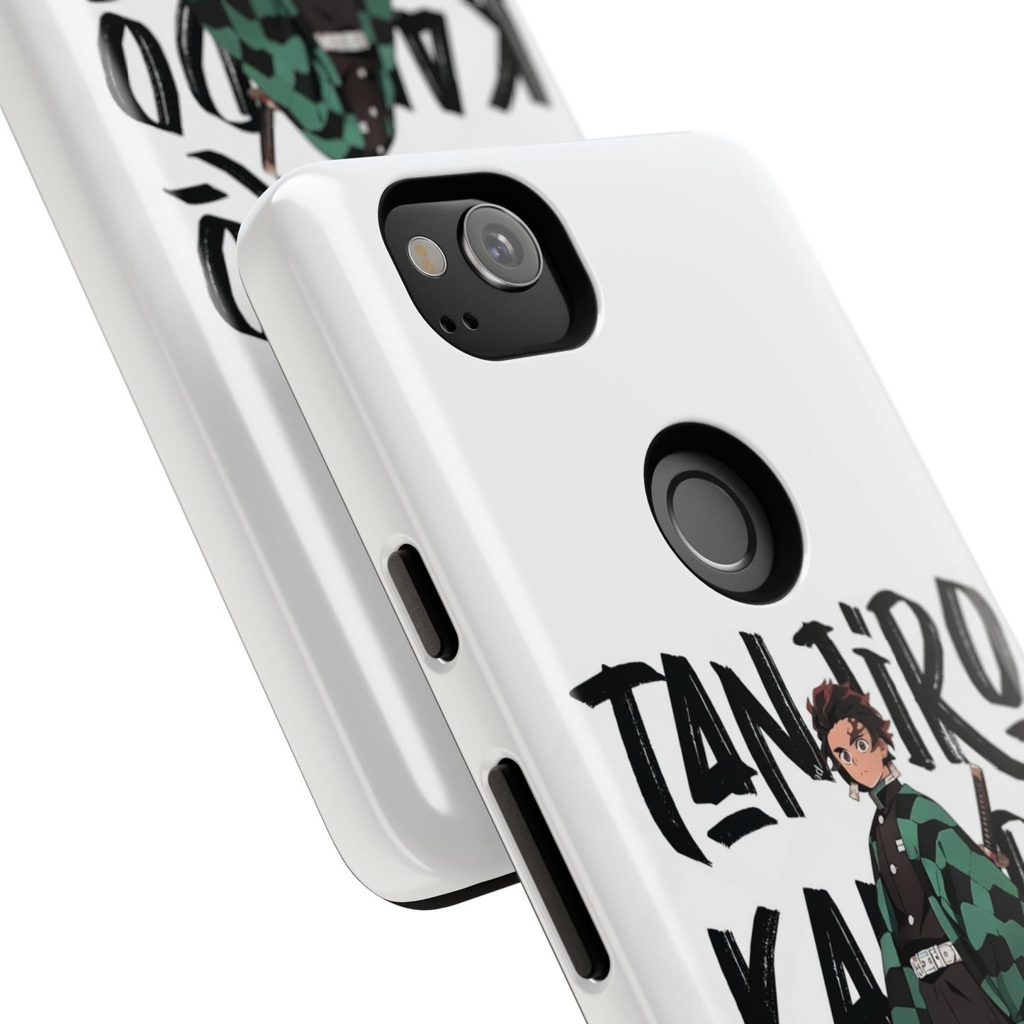 Demon Slayer Phone Case featuring Tanjiro Kamado | Tough Cases, Anime Phone Cover, Unique Gift for Fans, Mobile Accessory, Geeky Merchandise