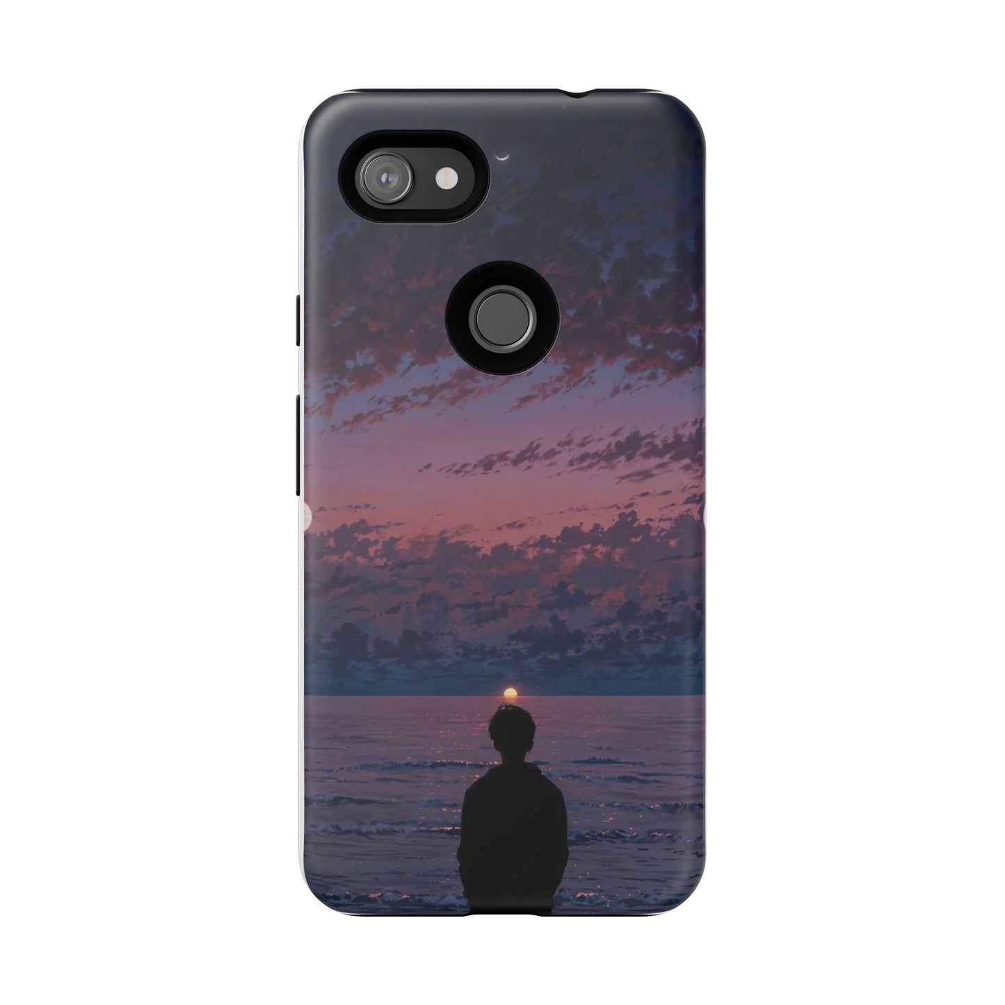 Sunset Ocean Phone Case, Tough Cases, Unique Cell Phone Cover, Artistic Phone Accessories, Gift for Her, Nature Inspired Case