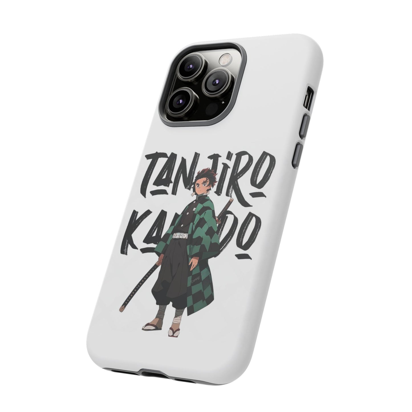 Demon Slayer Phone Case featuring Tanjiro Kamado | Tough Cases, Anime Phone Cover, Unique Gift for Fans, Mobile Accessory, Geeky Merchandise