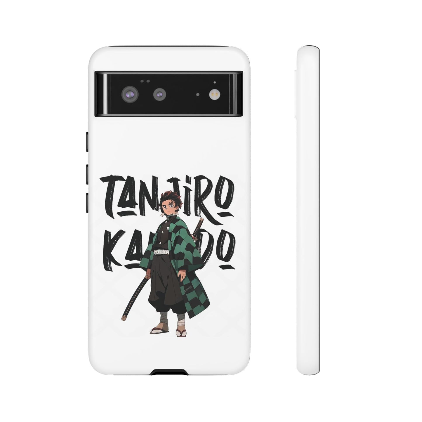 Demon Slayer Phone Case featuring Tanjiro Kamado | Tough Cases, Anime Phone Cover, Unique Gift for Fans, Mobile Accessory, Geeky Merchandise