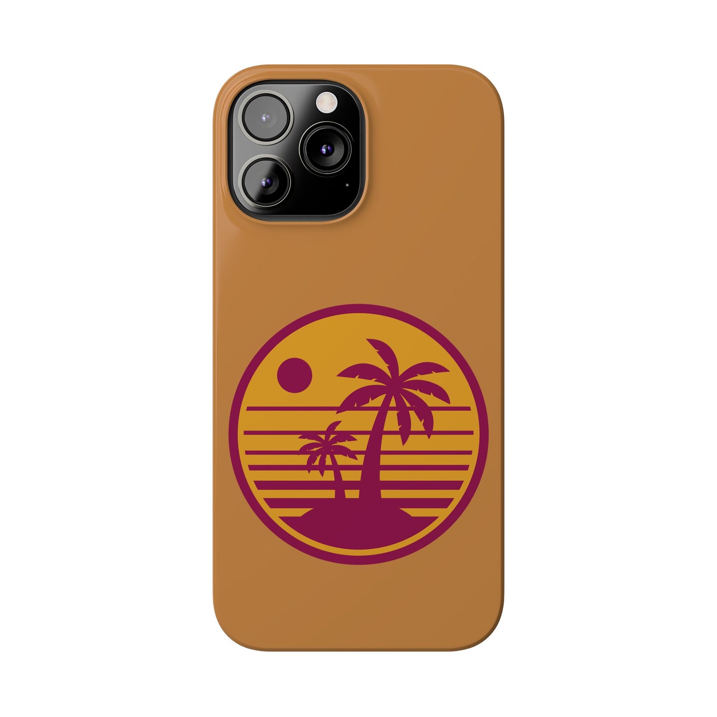 Retro Sunset Palm Tree Slim Phone Case, Summer Vibes, Beach Lover Gift, Tropical Phone Accessory, Perfect for Vacations, Travel and [...]