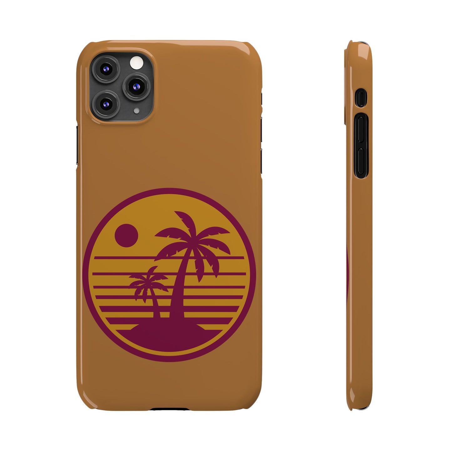 Retro Sunset Palm Tree Slim Phone Case, Summer Vibes, Beach Lover Gift, Tropical Phone Accessory, Perfect for Vacations, Travel and [...]