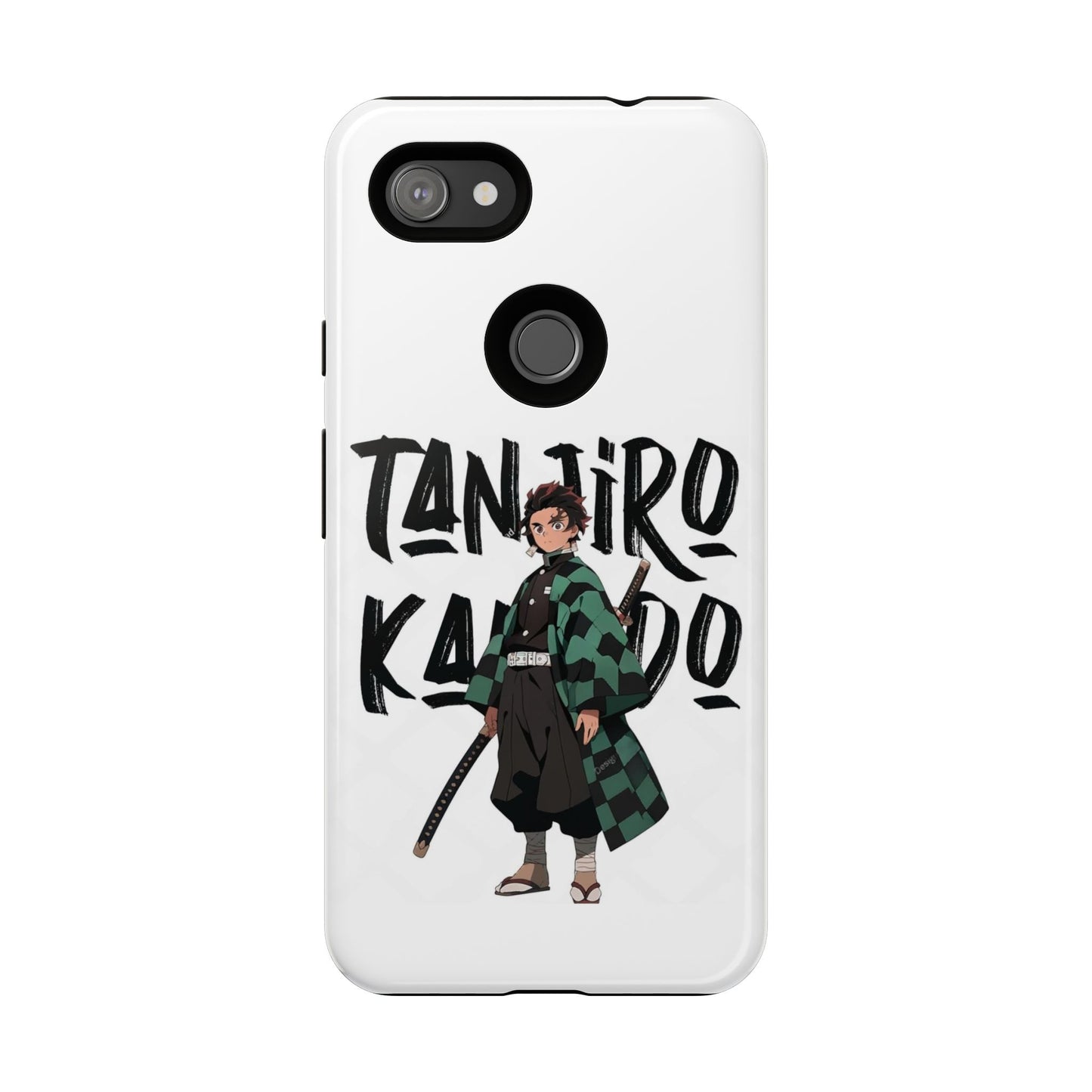 Demon Slayer Phone Case featuring Tanjiro Kamado | Tough Cases, Anime Phone Cover, Unique Gift for Fans, Mobile Accessory, Geeky Merchandise