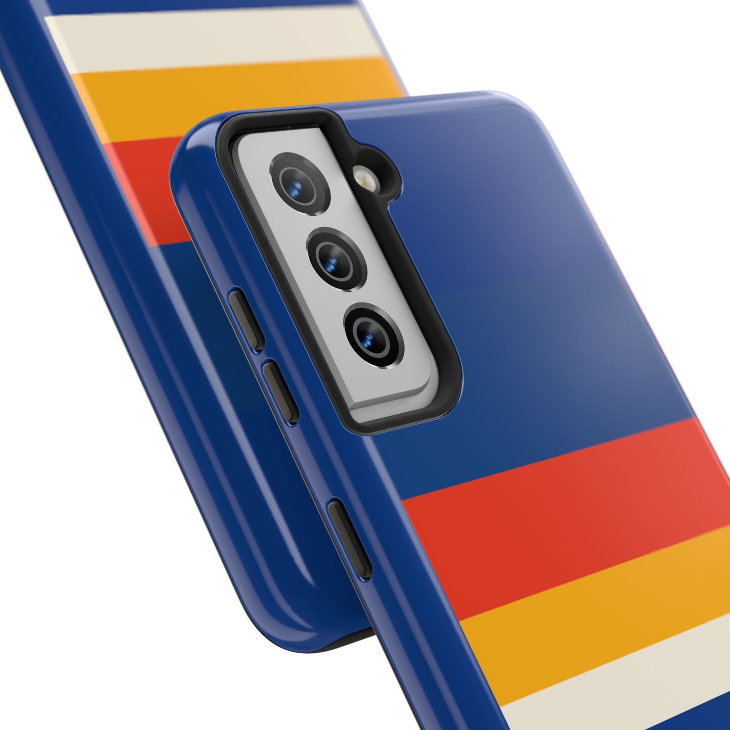 Colorful Tough Phone Cases - Bold Stripes, Durable Protection, Unique Gift for Tech Lovers, Customizable Phone Accessories, Everyday Use