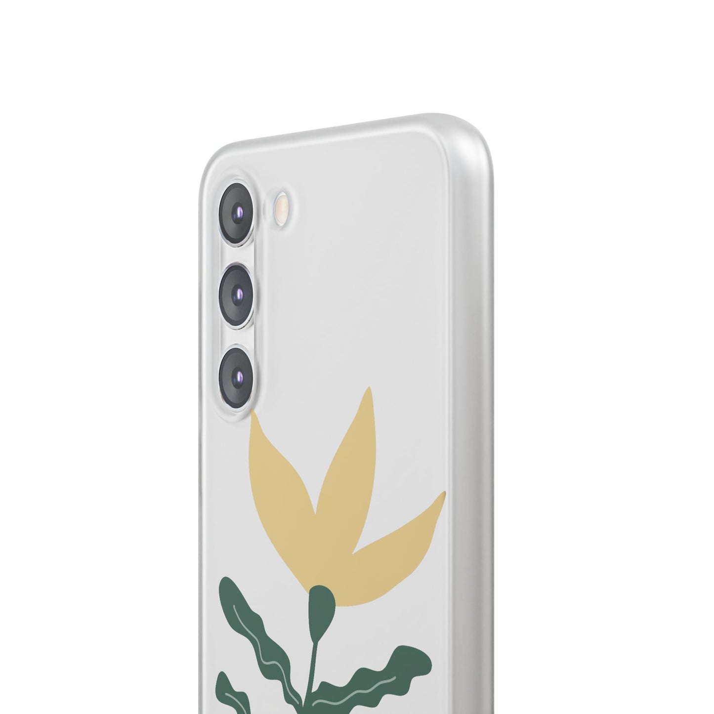 Stylish Floral Flexi Cases, Phone Accessories, Gift Idea, Protective Case, Trendy Phone Cover, Spring Vibes