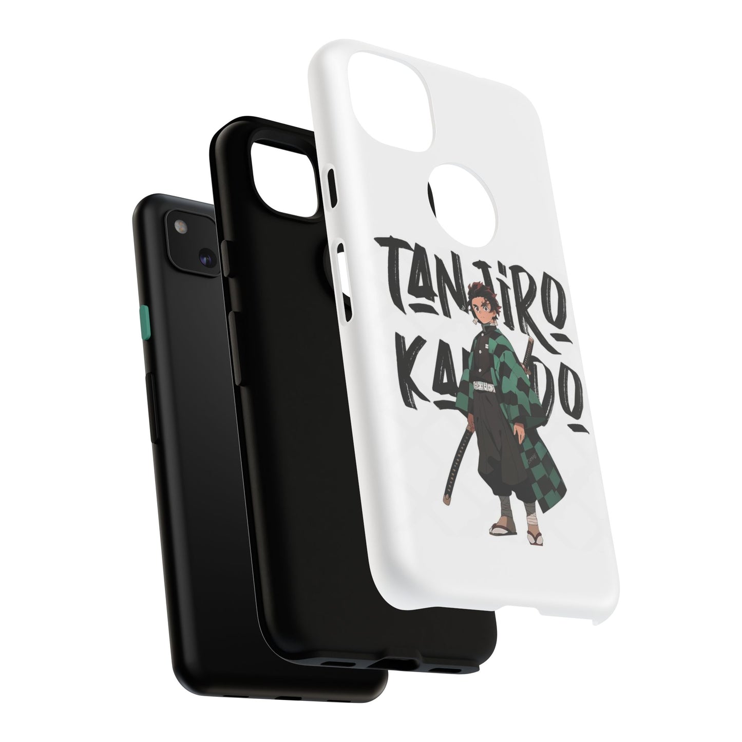 Demon Slayer Phone Case featuring Tanjiro Kamado | Tough Cases, Anime Phone Cover, Unique Gift for Fans, Mobile Accessory, Geeky Merchandise