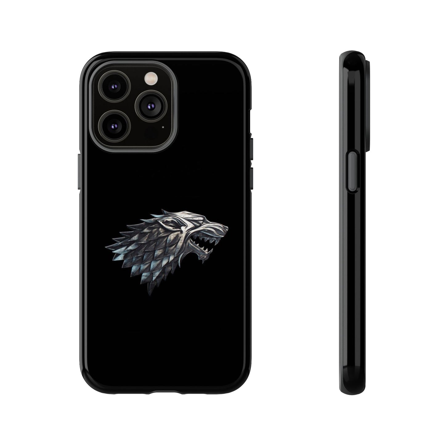 Game of Thrones Wolf Phone Case, Durable iPhone Cover, Tough Cases for Fans, Gift for Geeks, Cool Accessories, Custom Phone Cases