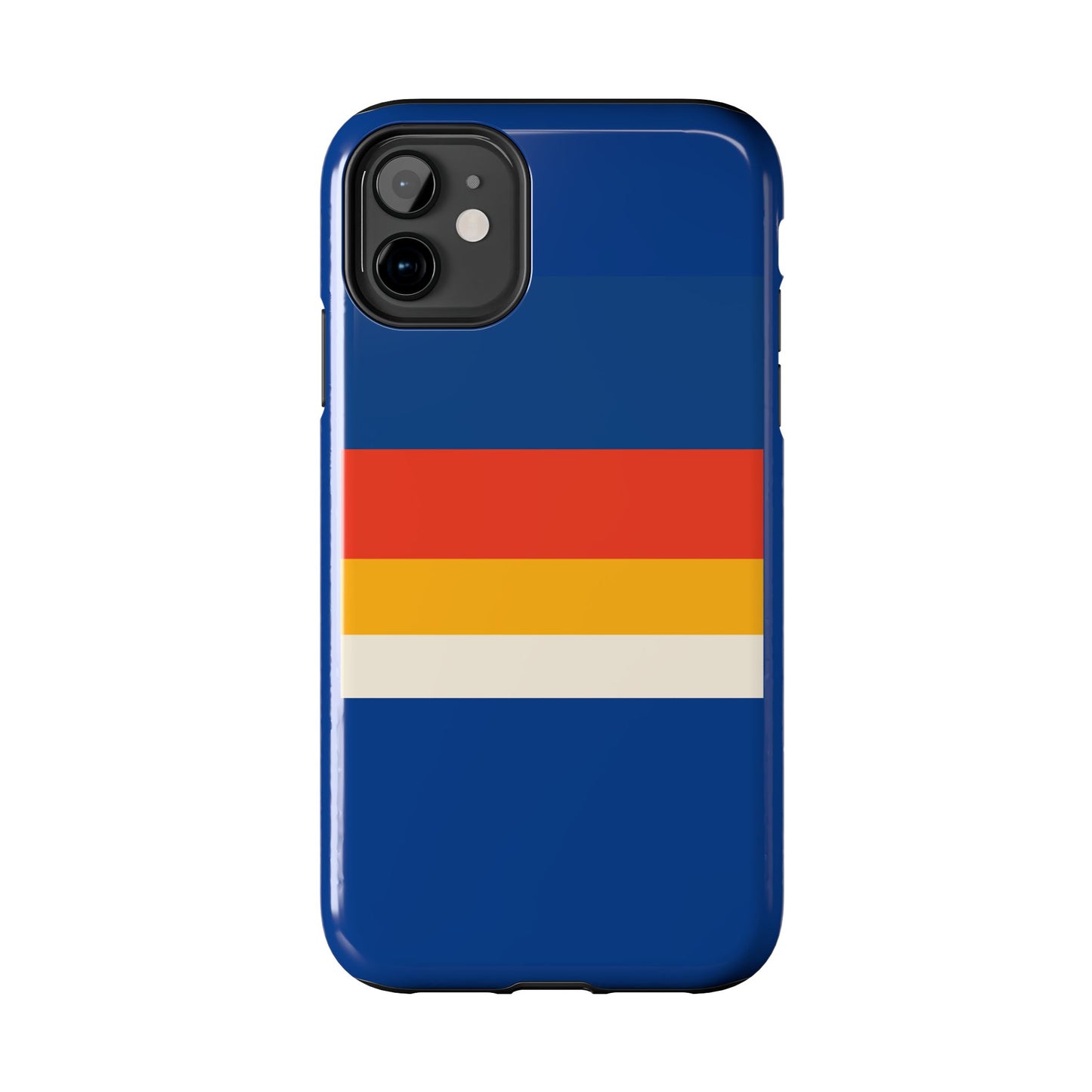 Colorful Tough Phone Cases - Bold Stripes, Durable Protection, Unique Gift for Tech Lovers, Customizable Phone Accessories, Everyday Use