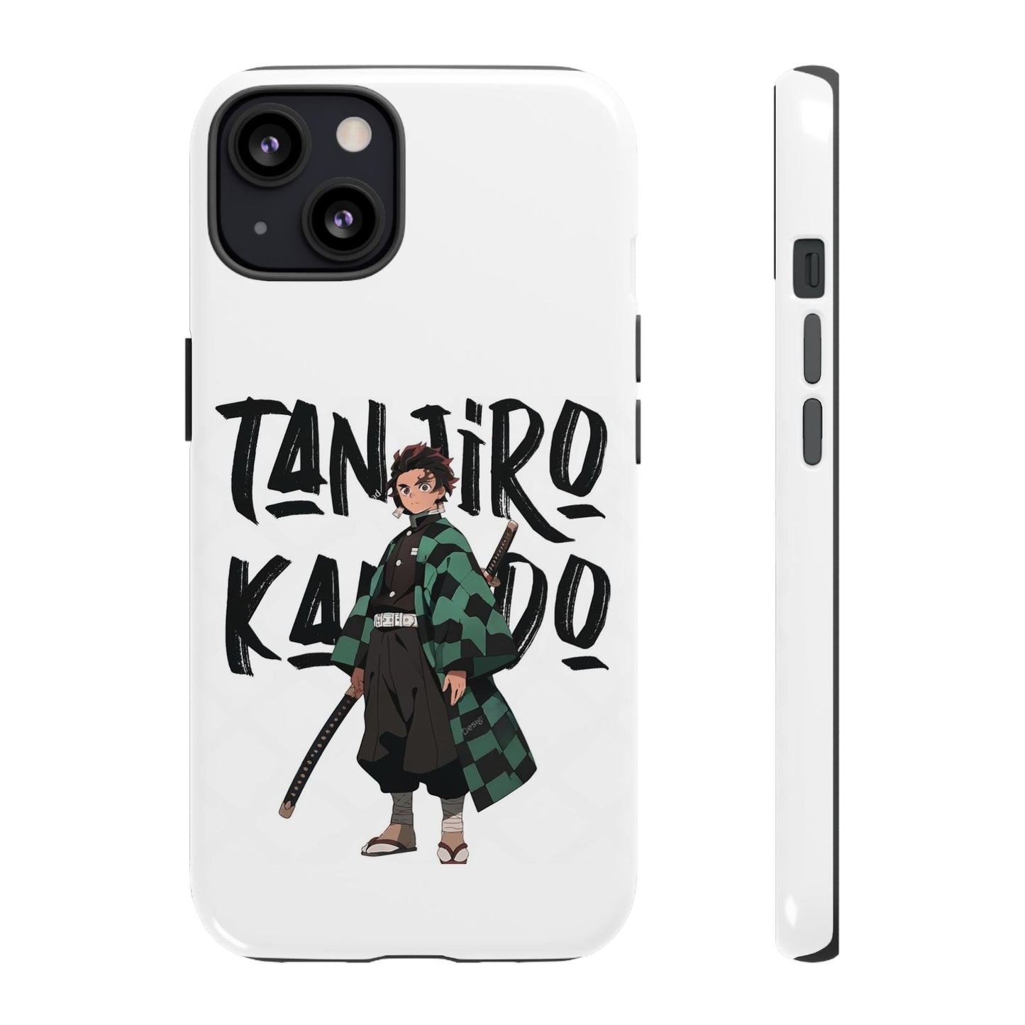 Demon Slayer Phone Case featuring Tanjiro Kamado | Tough Cases, Anime Phone Cover, Unique Gift for Fans, Mobile Accessory, Geeky Merchandise
