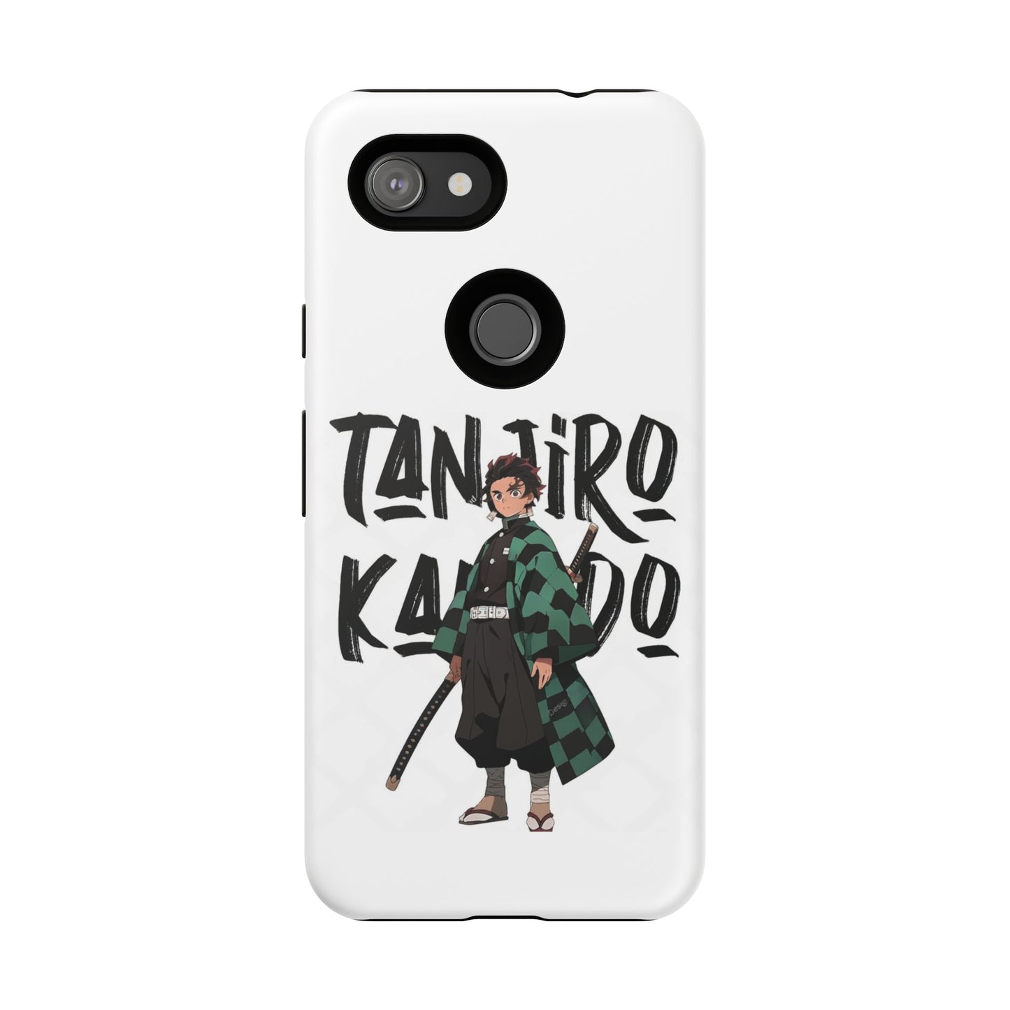 Demon Slayer Phone Case featuring Tanjiro Kamado | Tough Cases, Anime Phone Cover, Unique Gift for Fans, Mobile Accessory, Geeky Merchandise